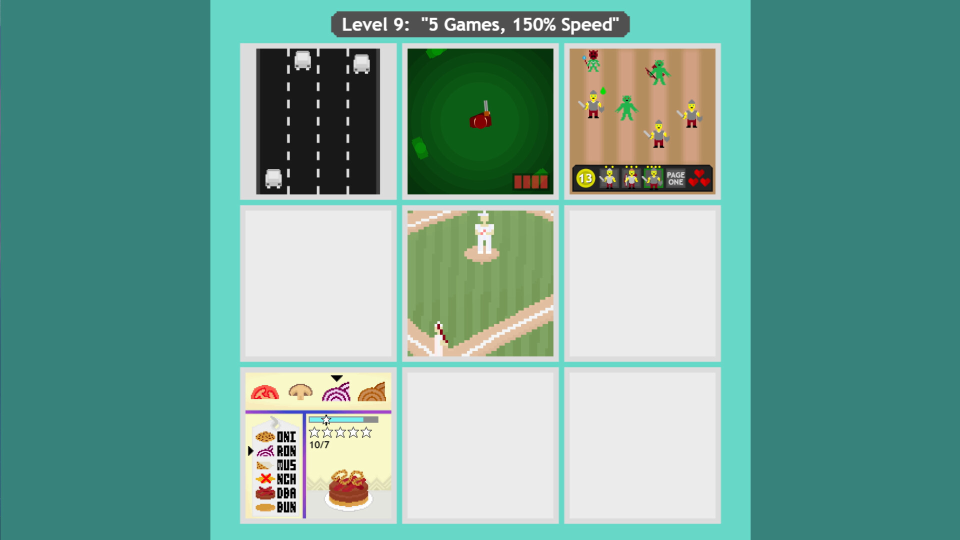 9 Games, 2 Buttons screenshot 3