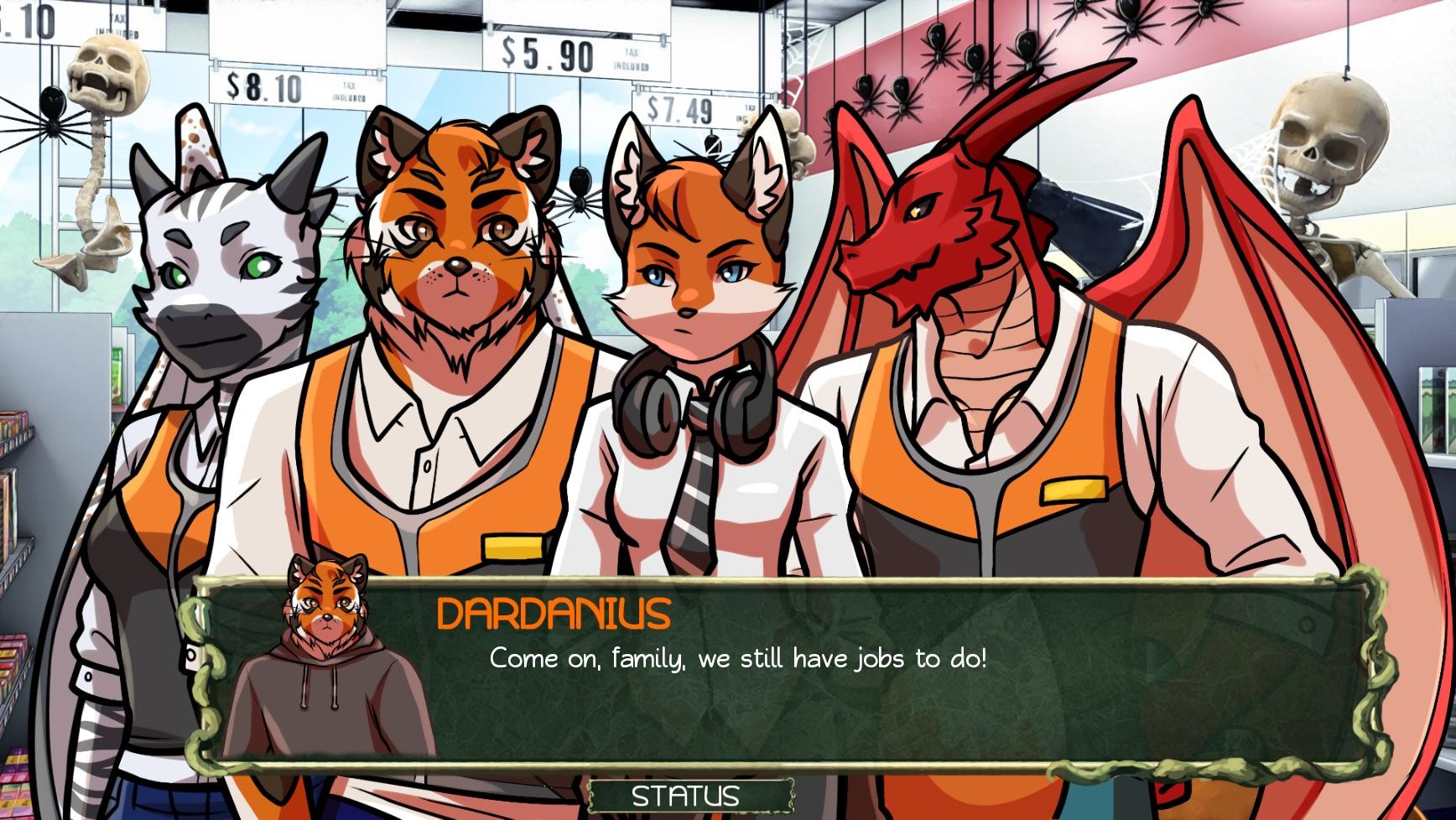 Furries & Scalies: Super Scary Halloween Spooky Times screenshot 1