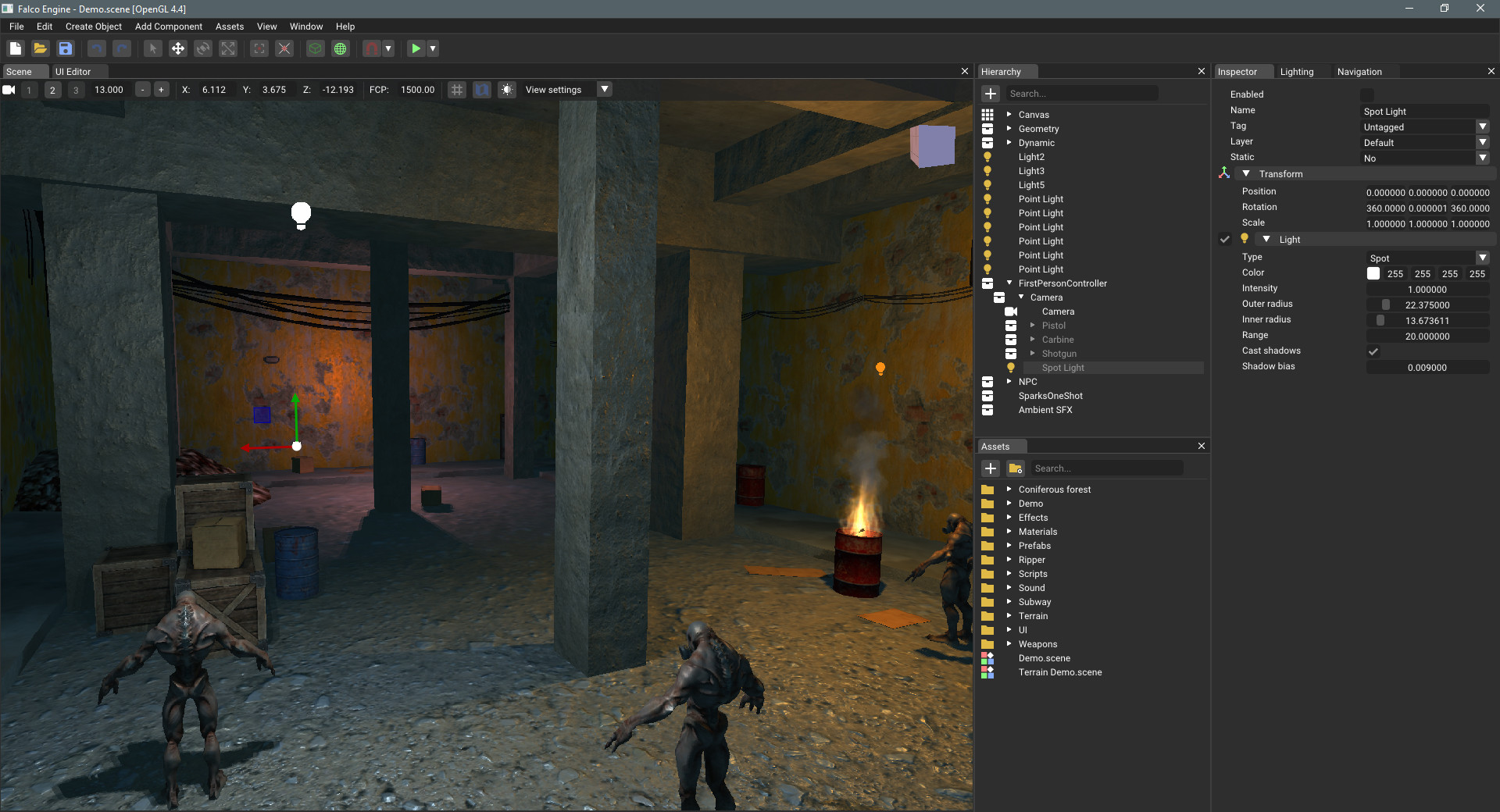 Falco Engine screenshot 1