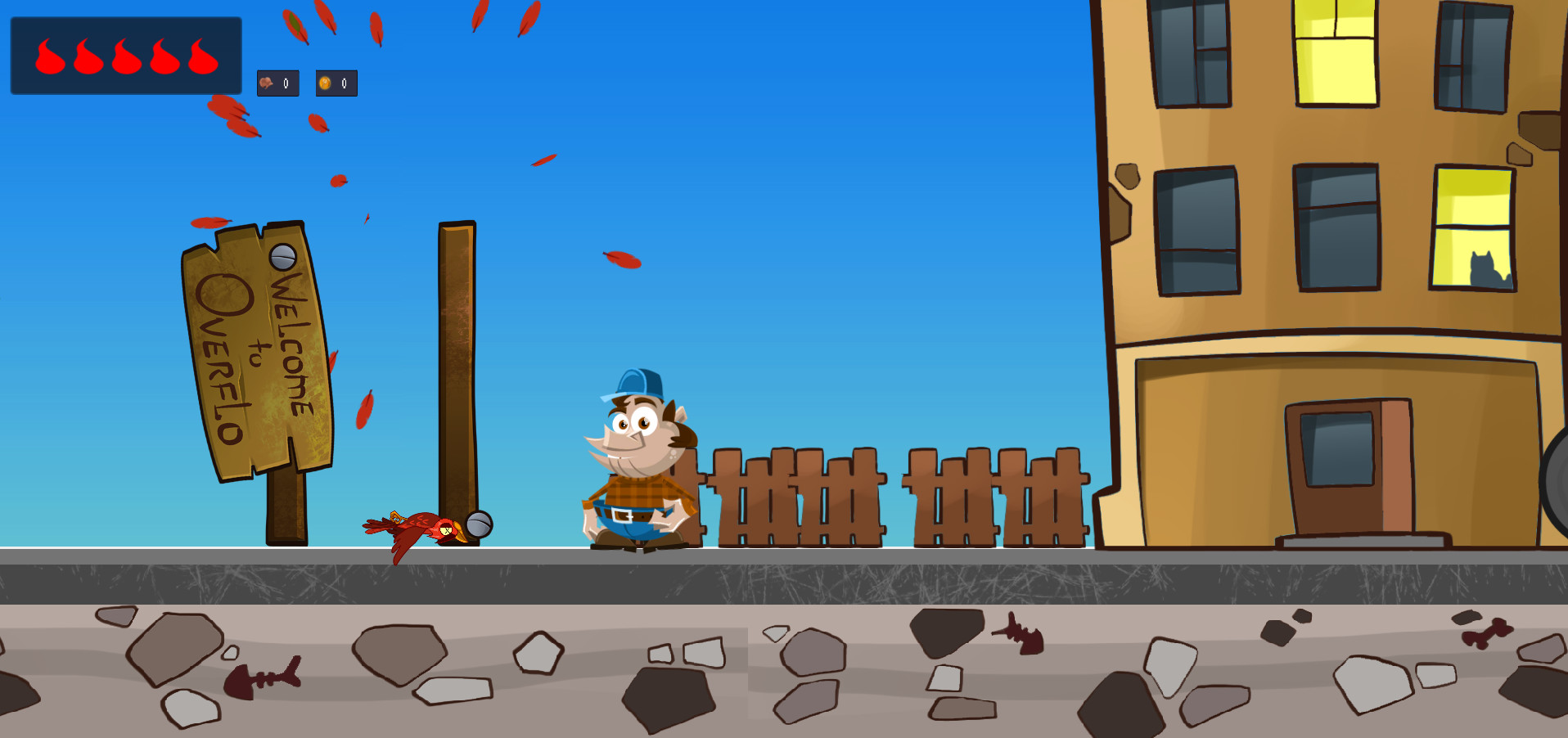 Overflo Game screenshot 1