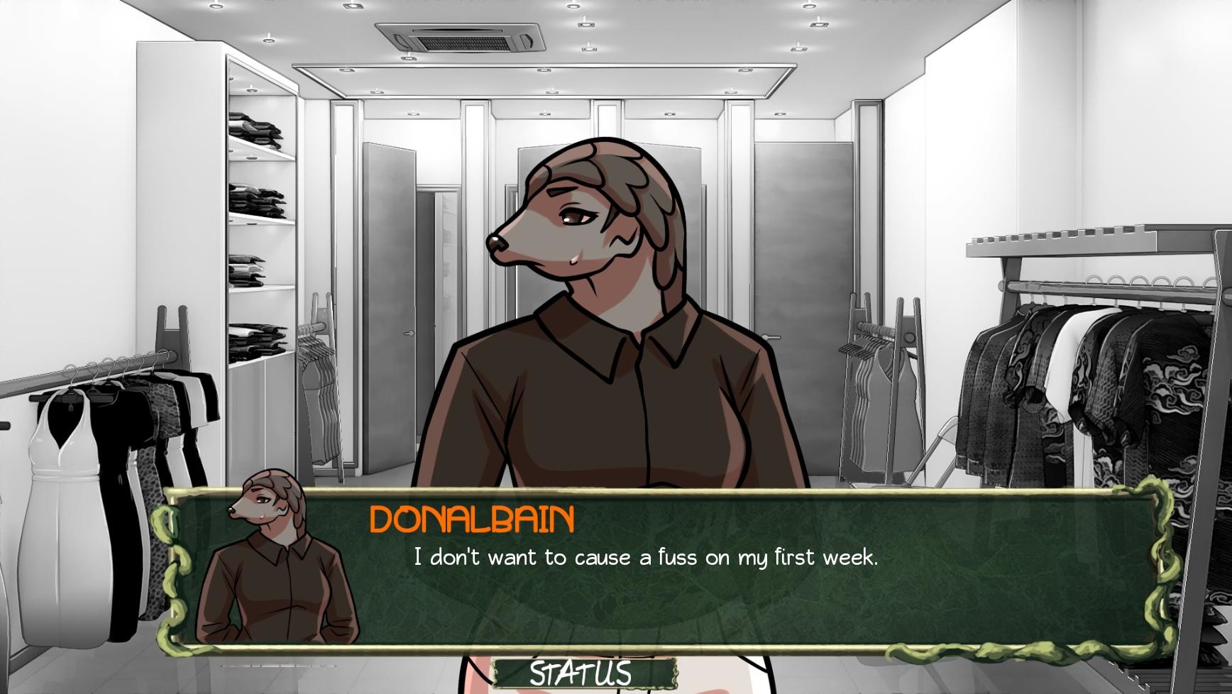 Furries & Scalies: Super Scary Halloween Spooky Times: Black & White screenshot 5