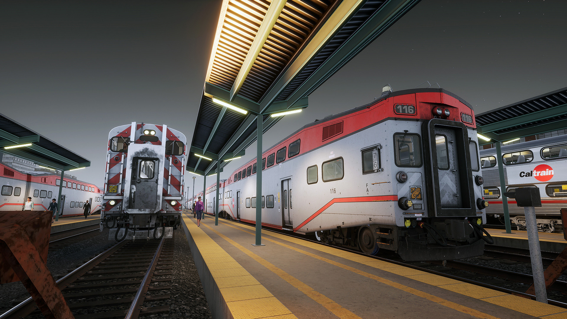 Train Sim World®: Caltrain MP36PH-3C ‘Baby Bullet’ Loco Add-On screenshot 6