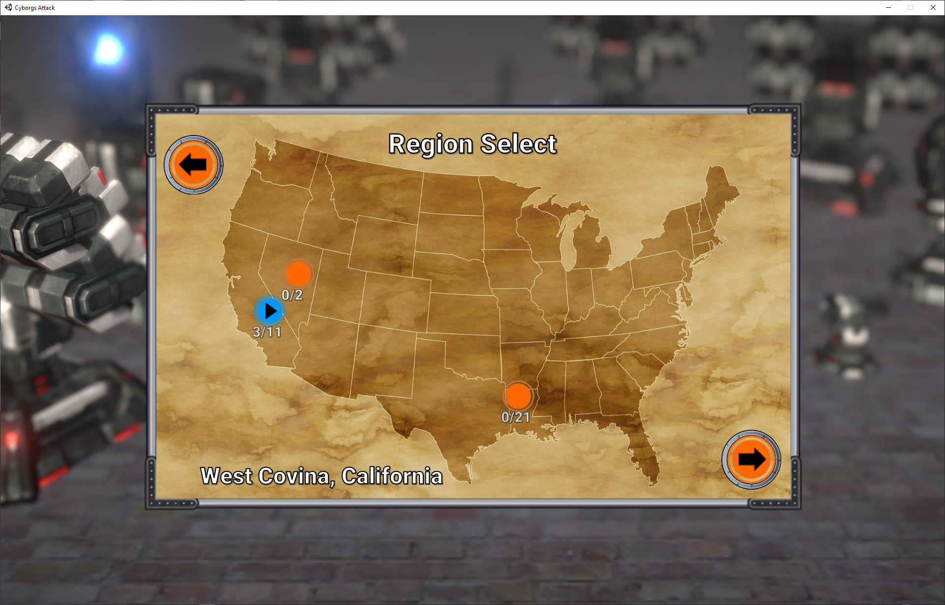 Cyborgs Attack screenshot 6