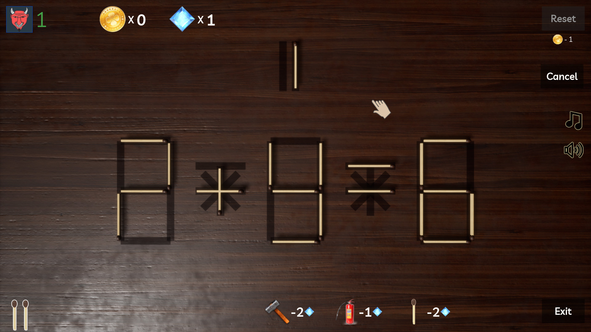 Puzzle: Fire Sticks screenshot 1