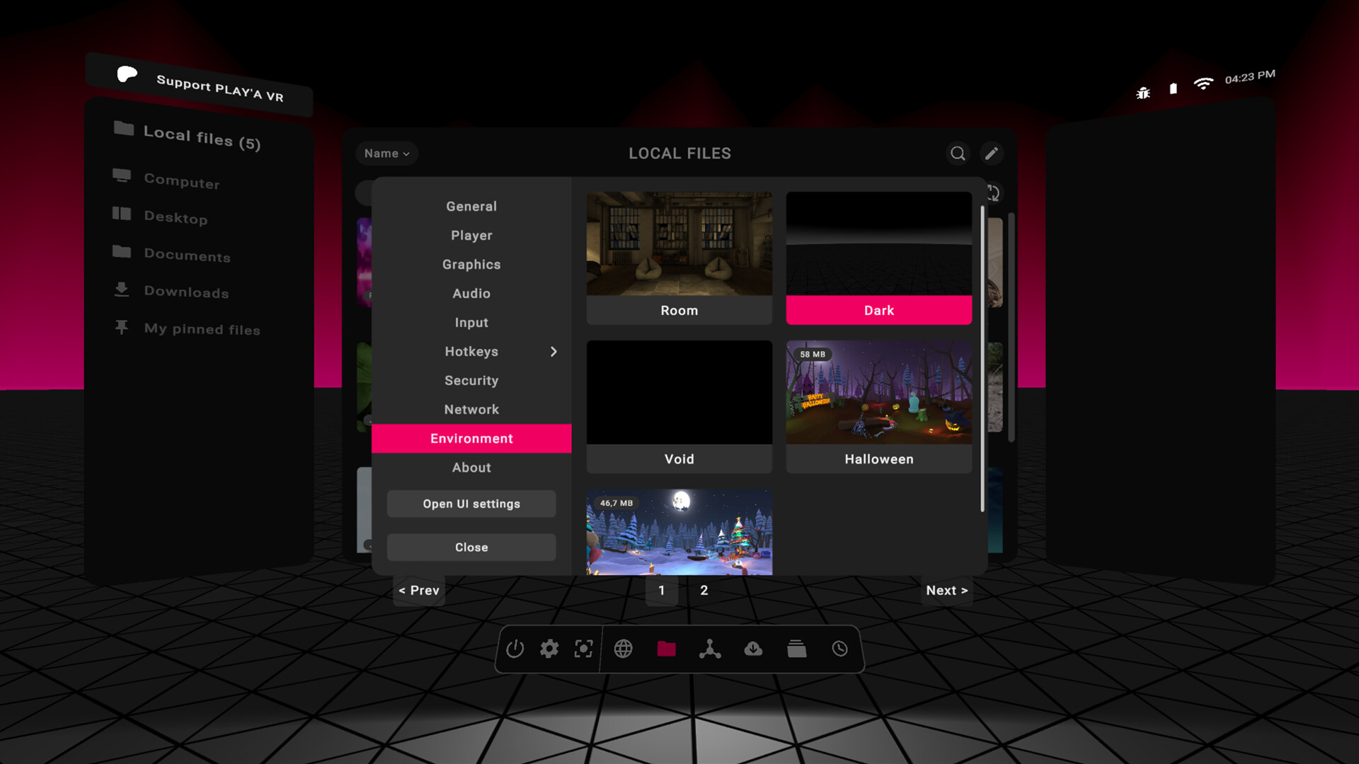 PLAY'A VR Video Player screenshot 6