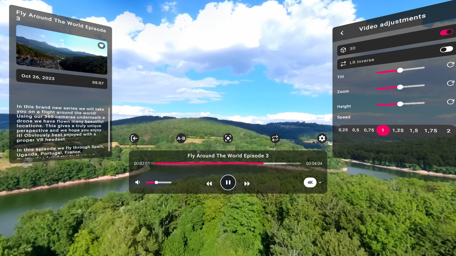 PLAY'A VR Video Player screenshot 3