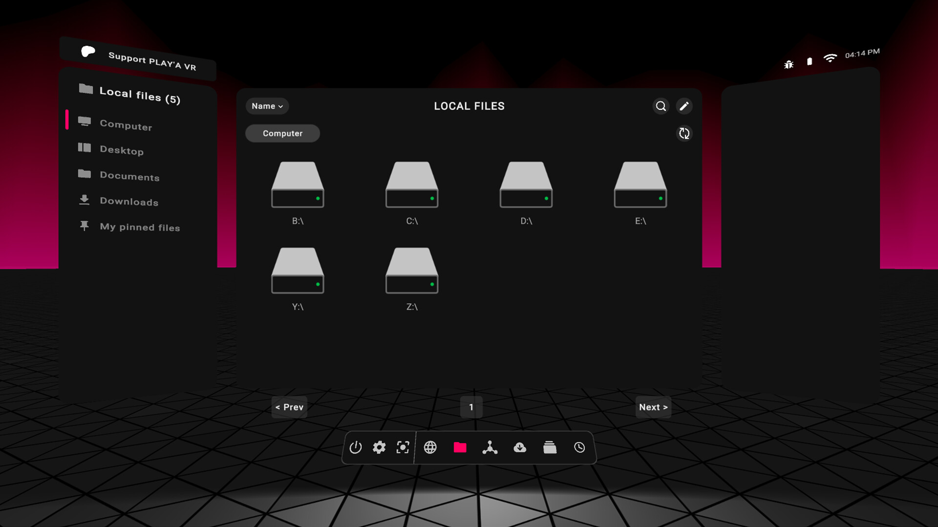 PLAY'A VR Video Player screenshot 2