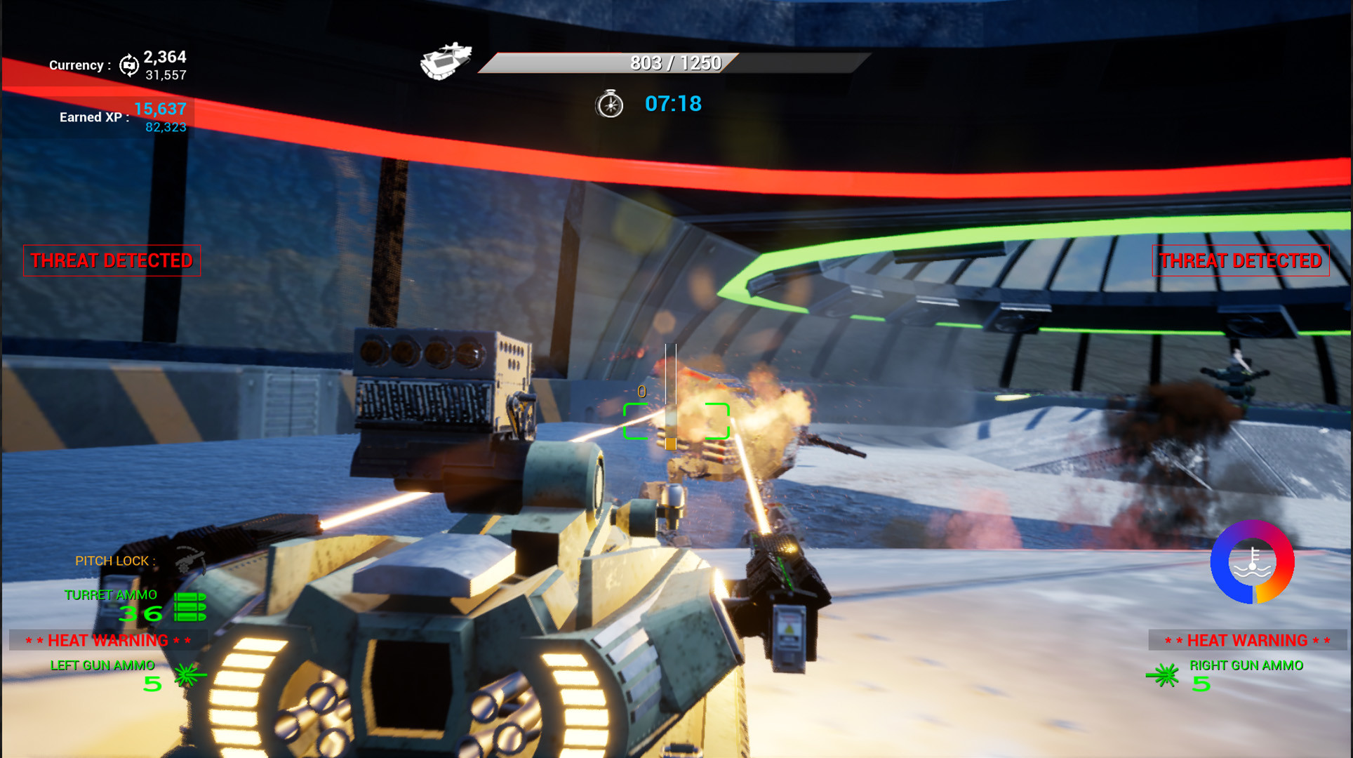 Hover Tank Arena screenshot 1