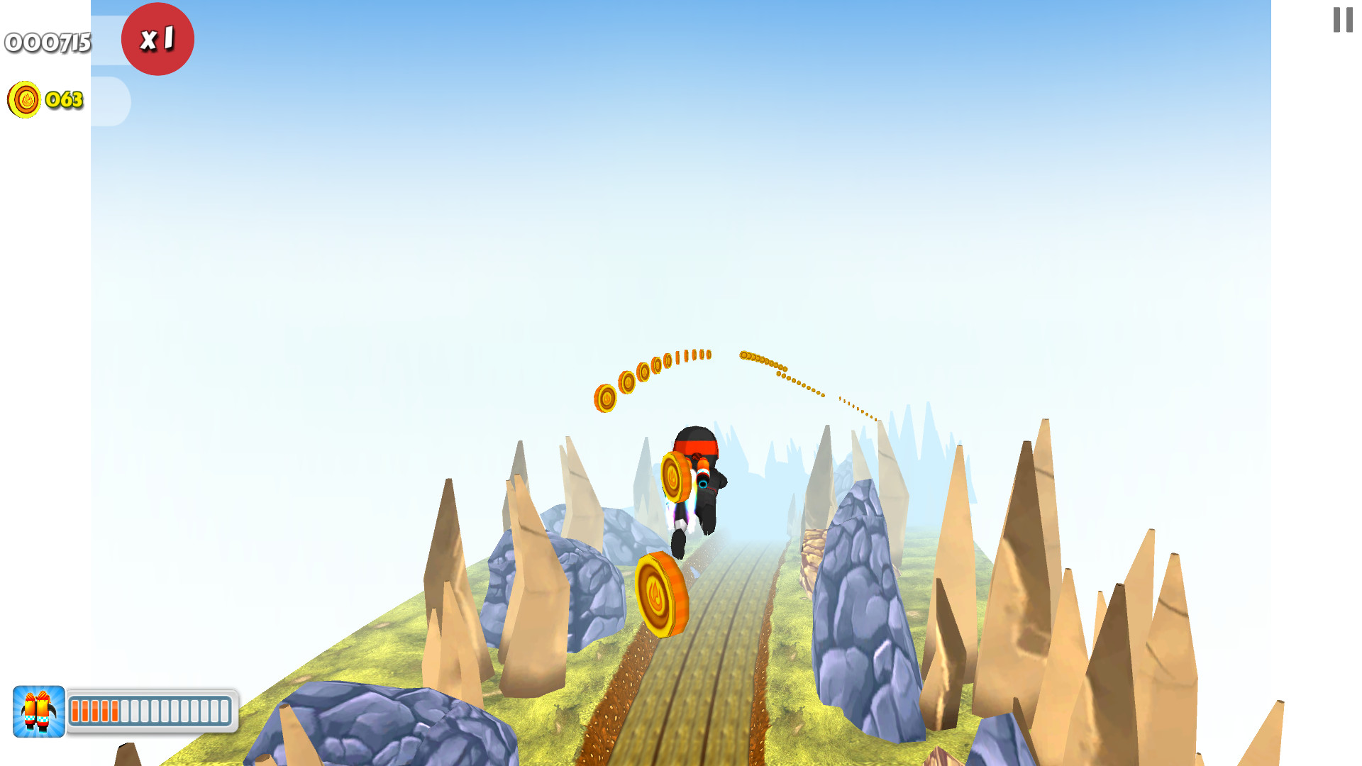 Running Black screenshot 1