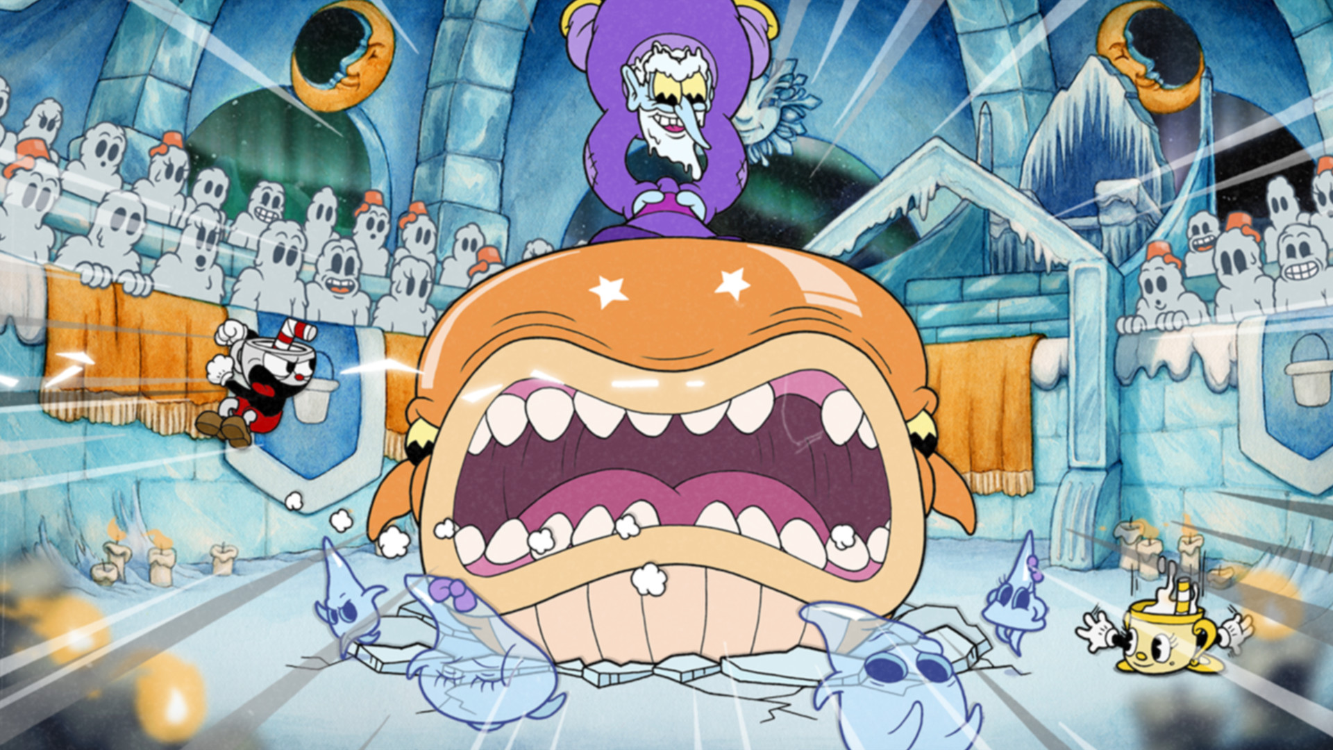 cuphead delicious last course gameplay