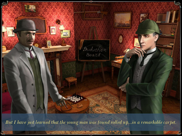 Sherlock Holmes: The Mystery of the Persian Carpet screenshot 2