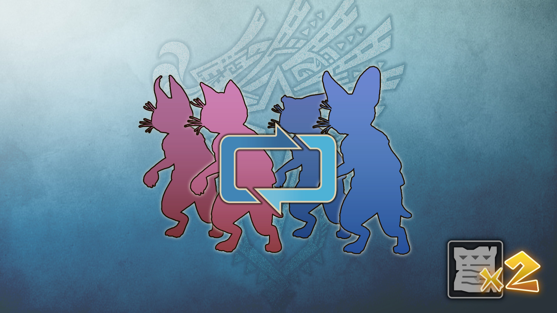 Monster Hunter: World - Palico Edit Voucher: Two-Voucher Pack screenshot 1
