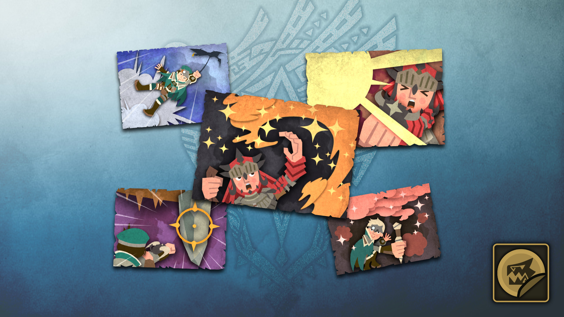 Monster Hunter: World - Sticker Set: Hunter Items Set screenshot 1