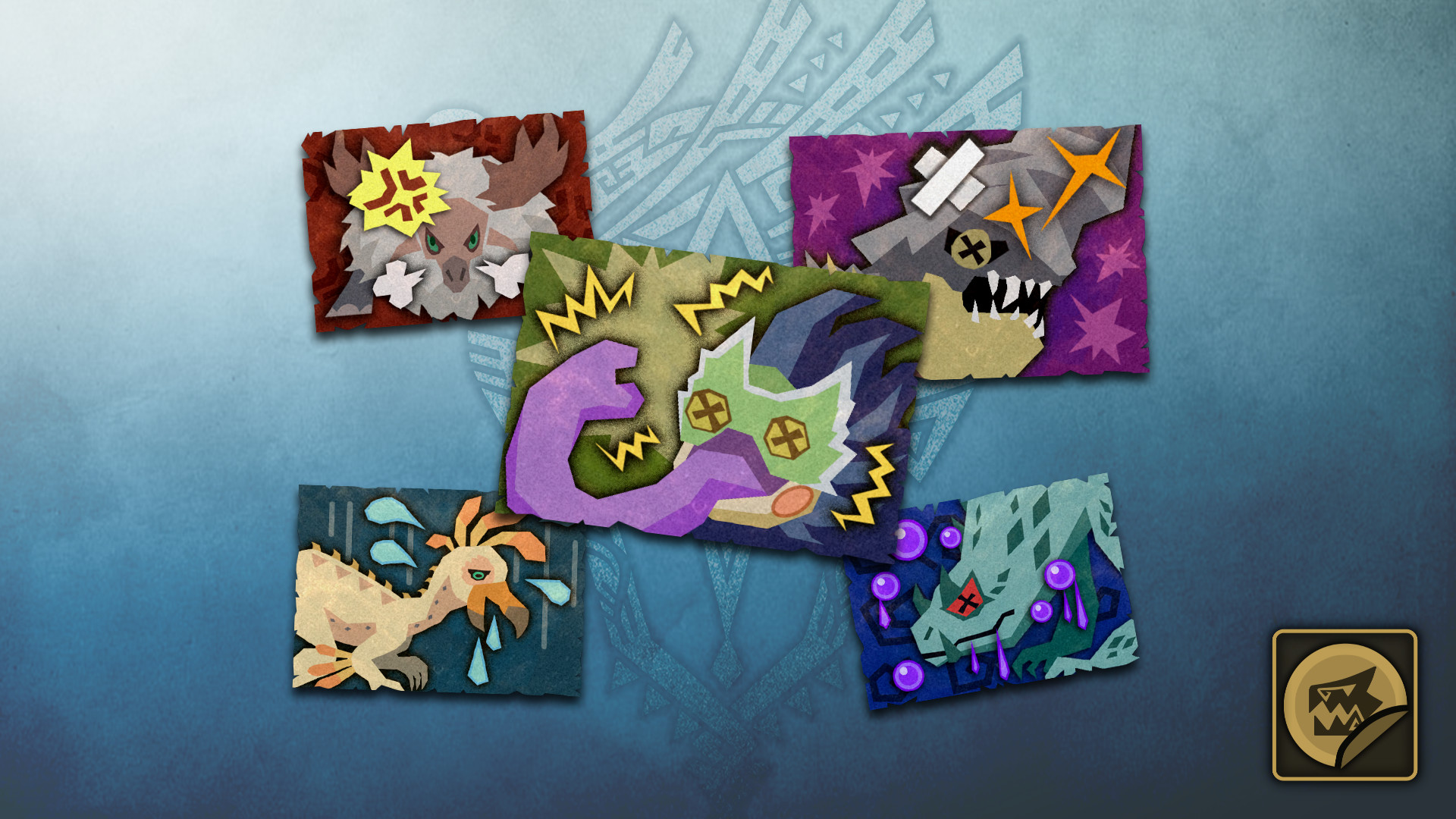 Monster Hunter: World - Sticker Set: Monster Statuses Set screenshot 1