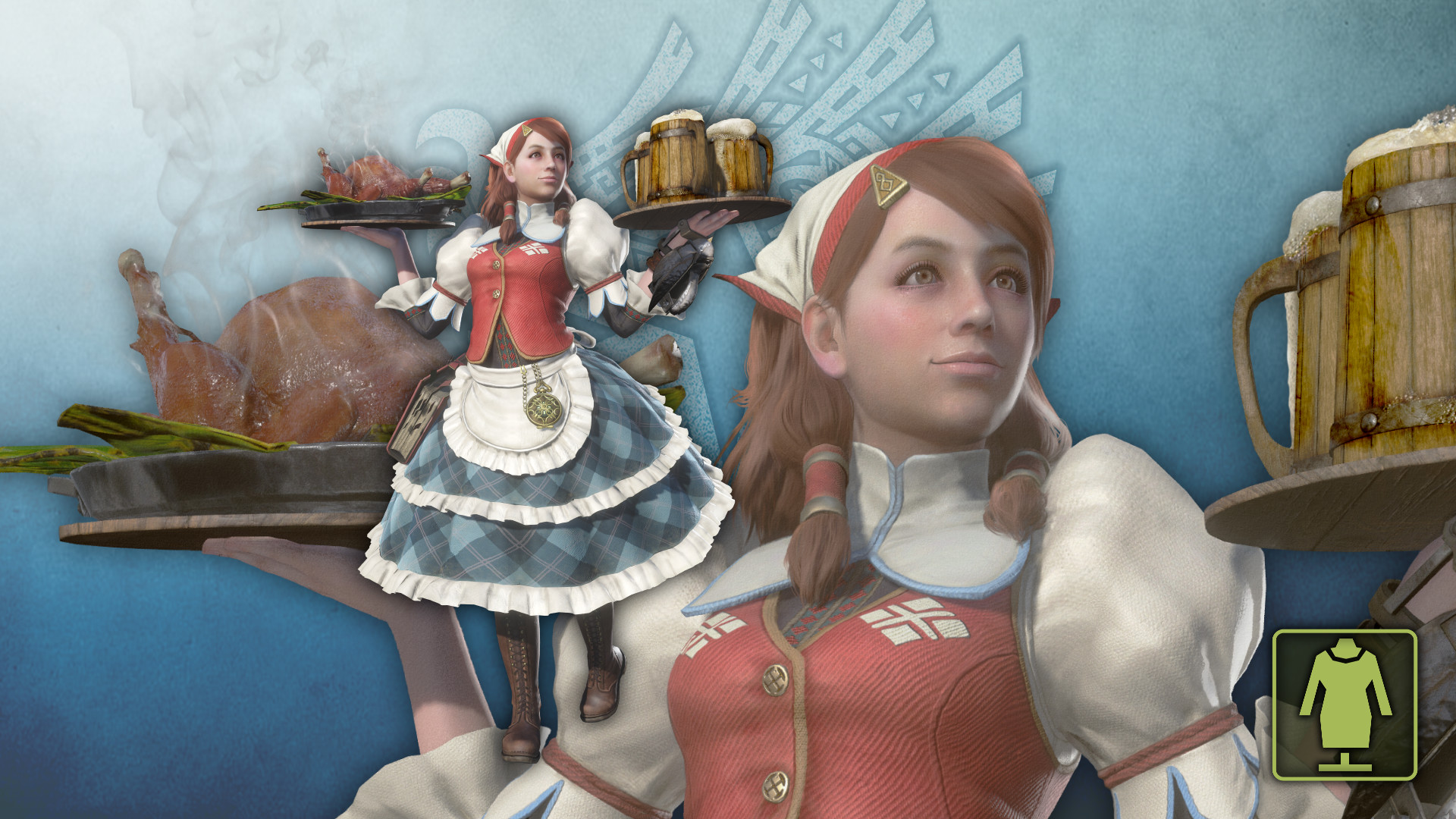 Monster Hunter: World - The Handler's Kokoto Gal's Costume screenshot 1