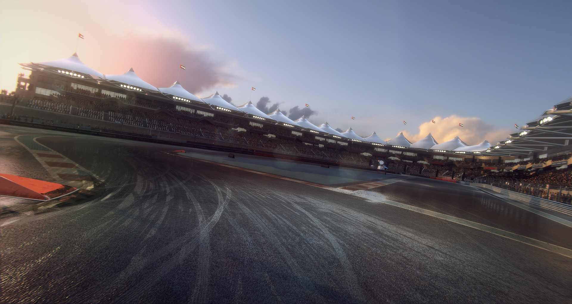 DiRT Rally 2.0 - Yas Marina Circuit, Abu Dhabi (Rallycross Track) screenshot 6
