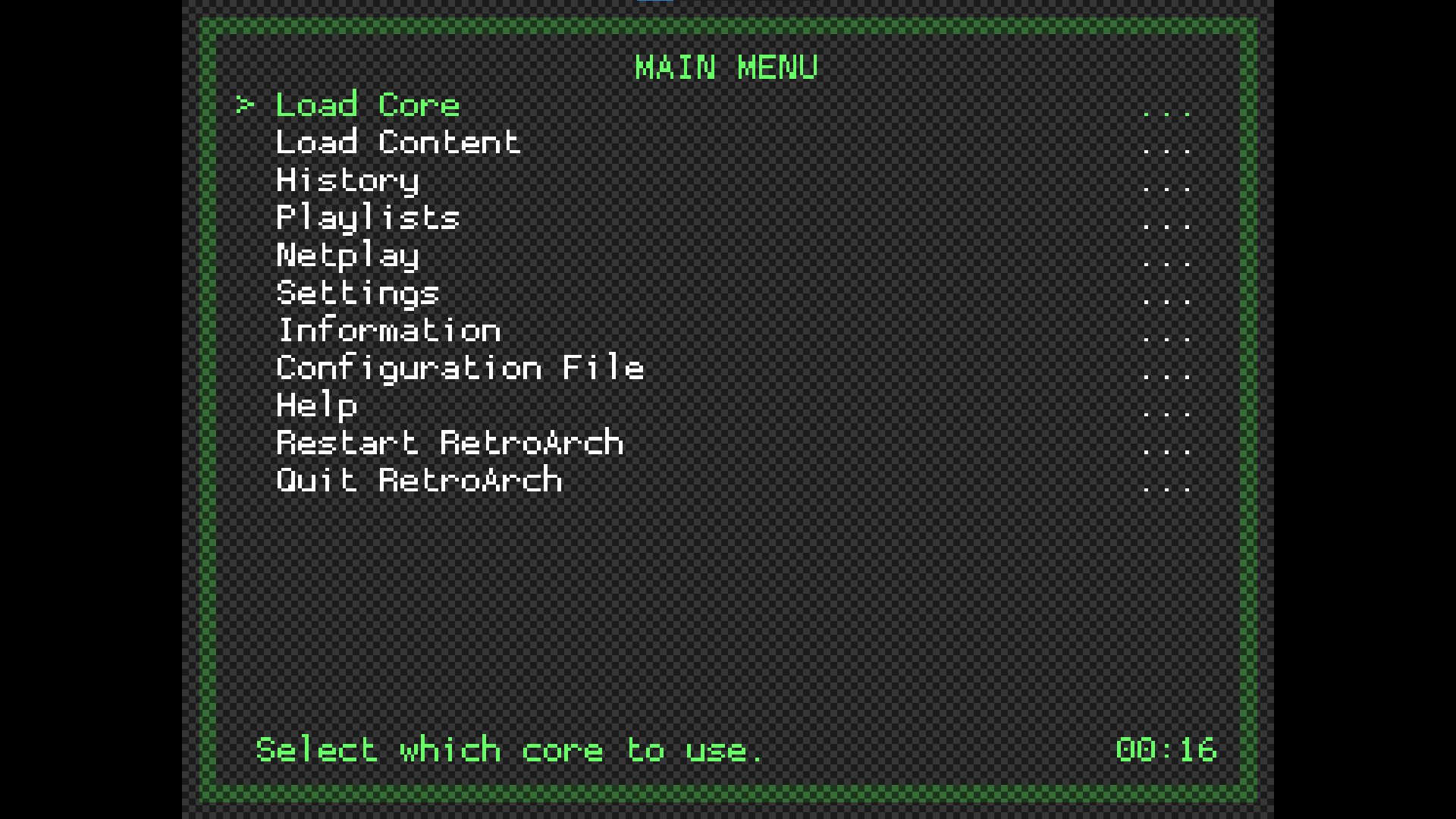 RetroArch screenshot 6