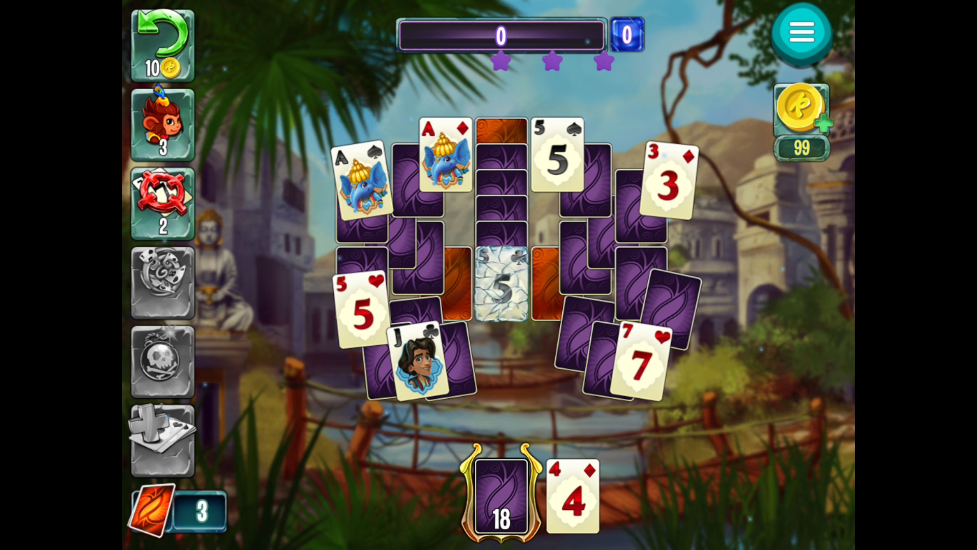 Indian Legends Solitaire screenshot 1