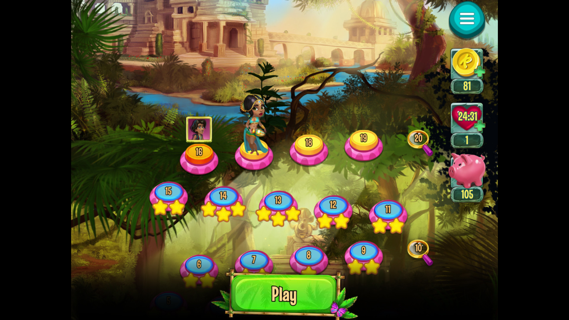 Indian Legends Solitaire screenshot 3
