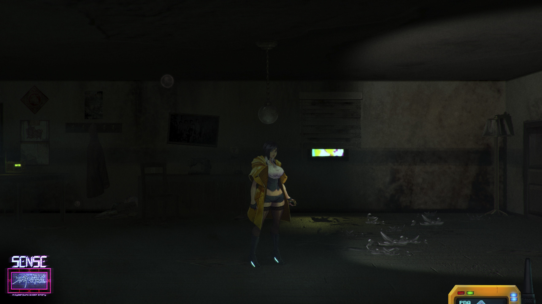 Sense - 不祥的预感: A Cyberpunk Ghost Story screenshot 5