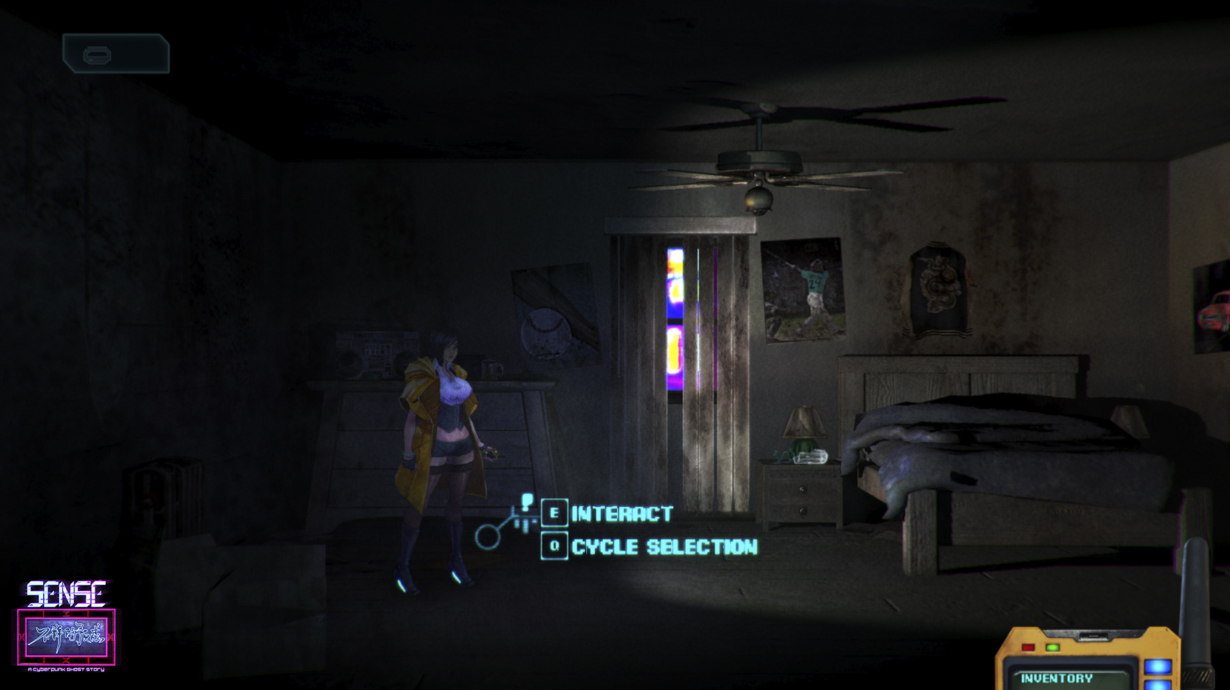 Sense - 不祥的预感: A Cyberpunk Ghost Story screenshot 15