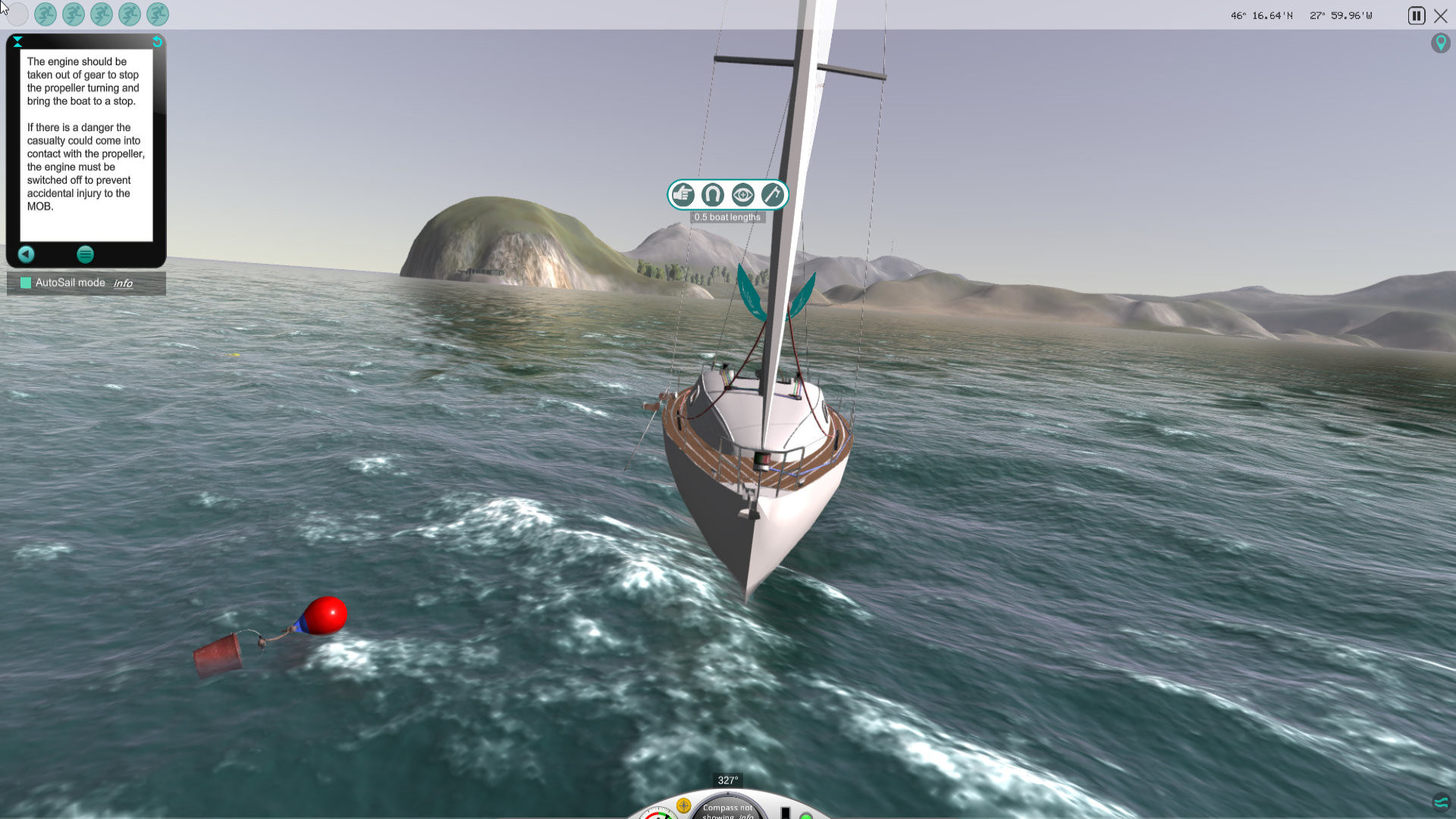 eSail Man Overboard (MOB) screenshot 4
