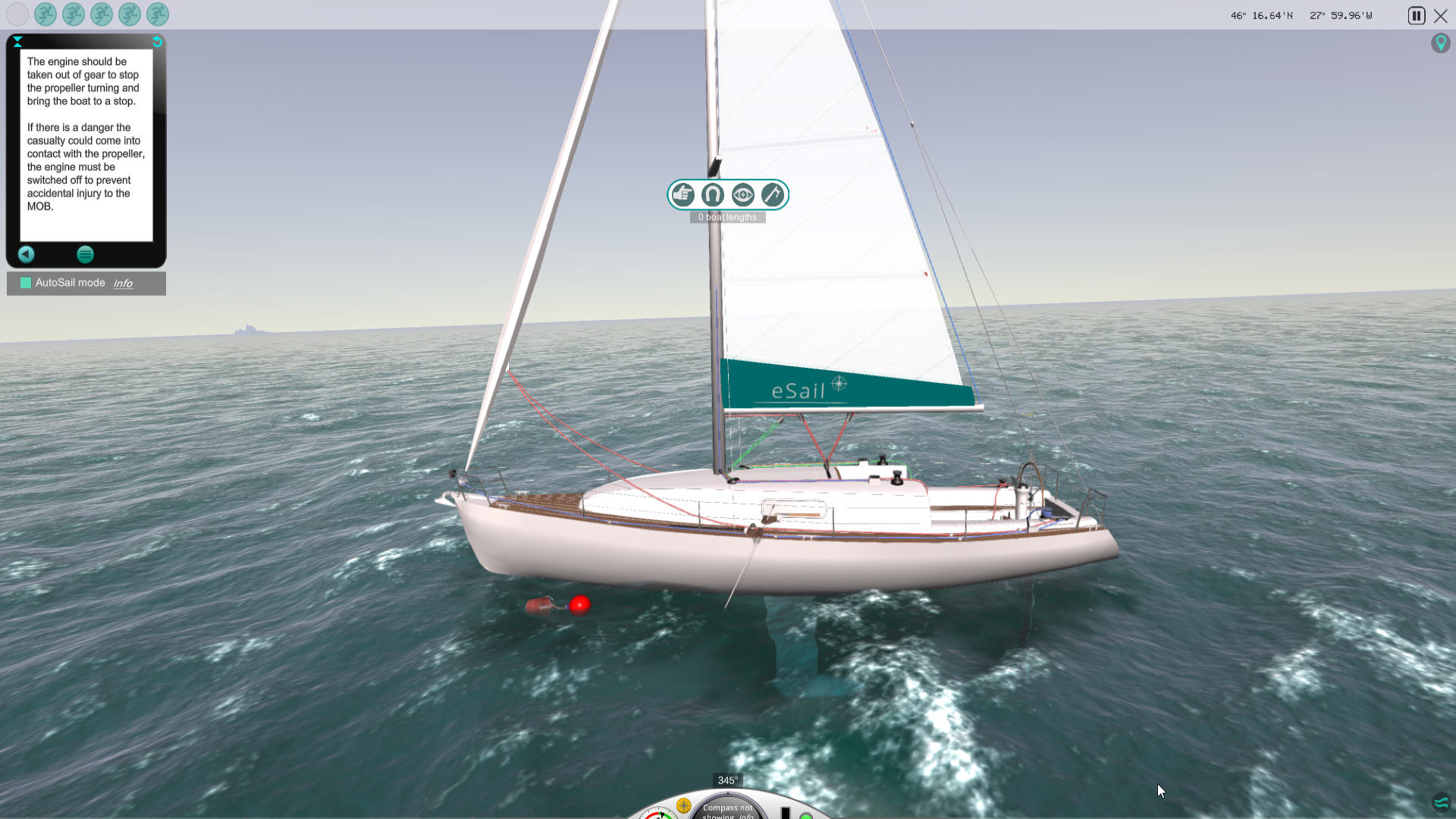 eSail Man Overboard (MOB) screenshot 5