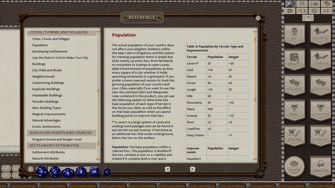 Fantasy Grounds - Ultimate Rulership (5E) screenshot 4