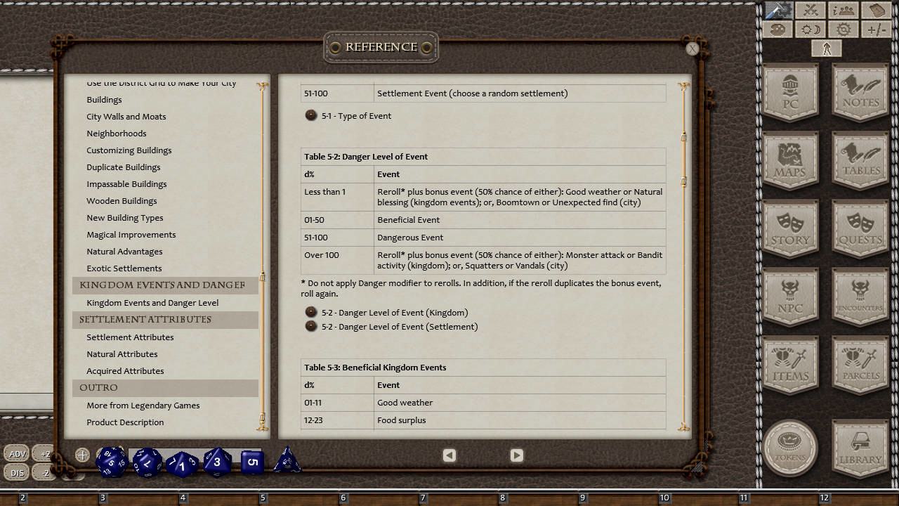 Fantasy Grounds - Ultimate Rulership (5E) screenshot 5