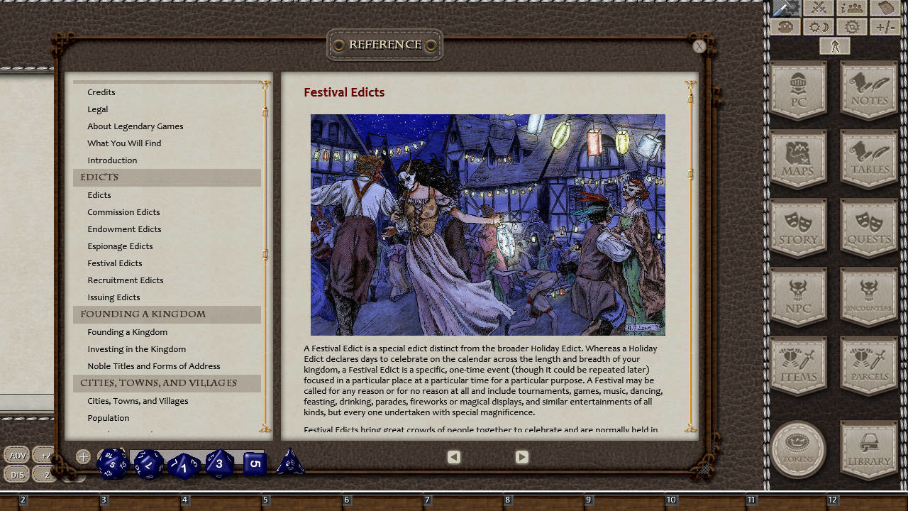 Fantasy Grounds - Ultimate Rulership (5E) screenshot 2