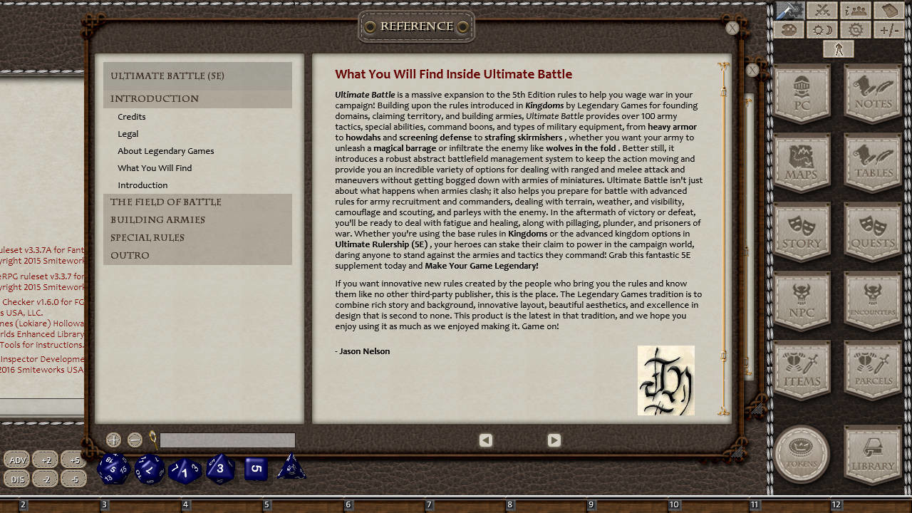 Fantasy Grounds - Ultimate Battle (5E) screenshot 2