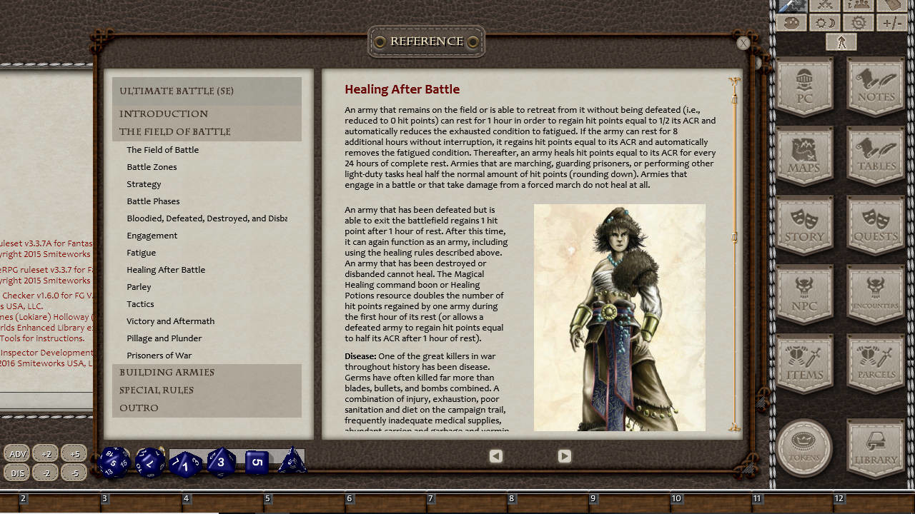 Fantasy Grounds - Ultimate Battle (5E) screenshot 3