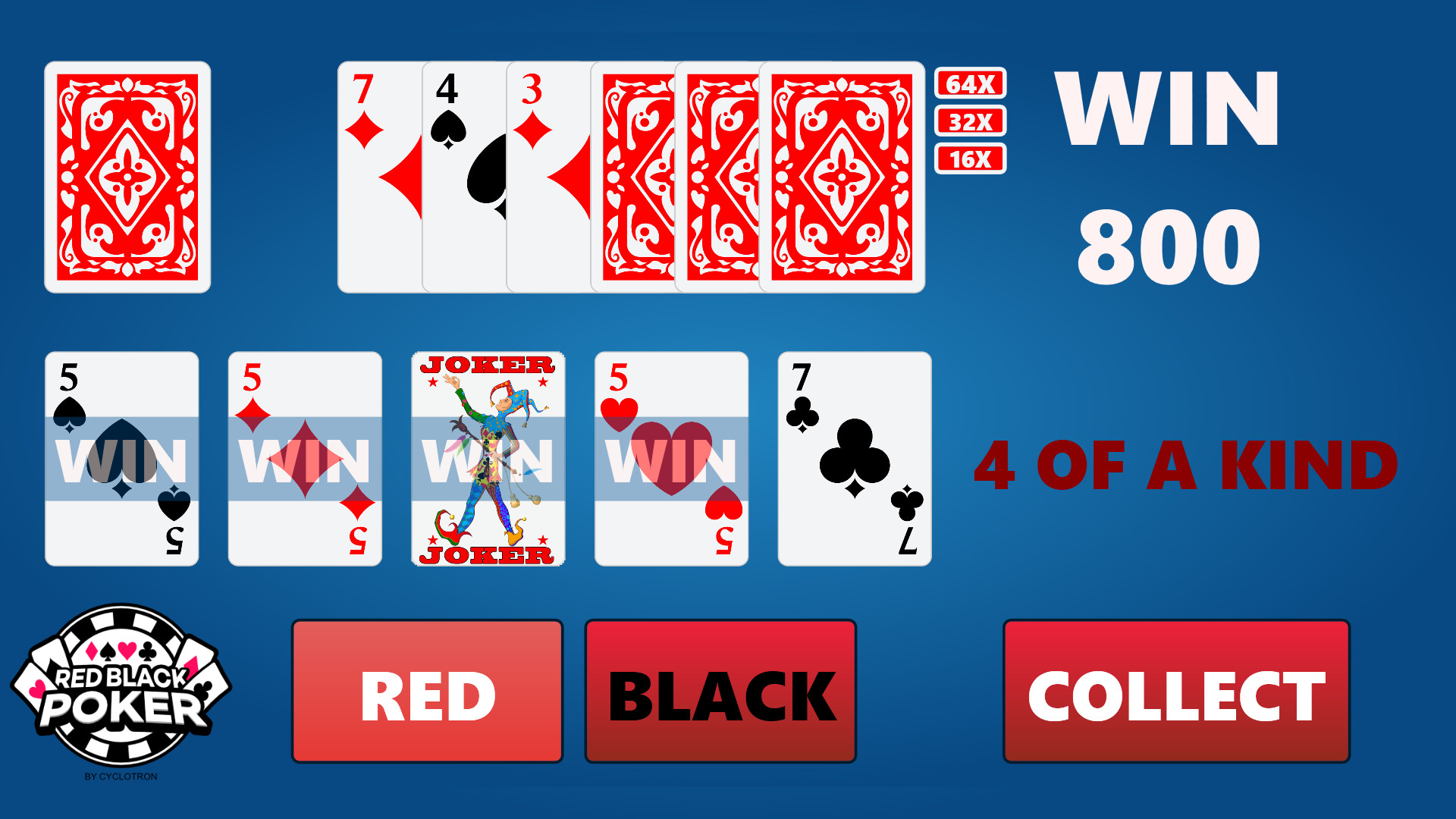 Red Black Poker screenshot 7