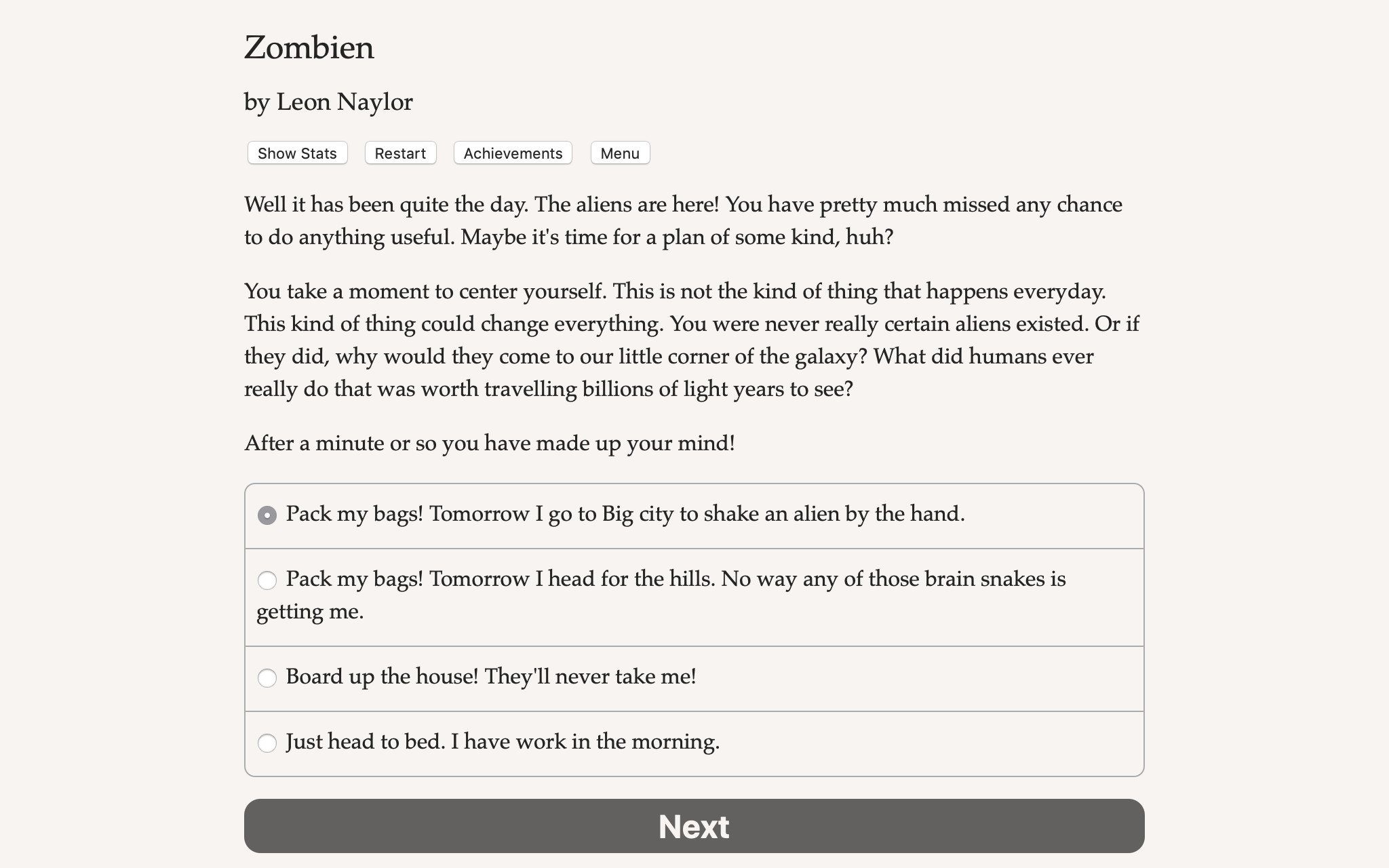 Zombien screenshot 1