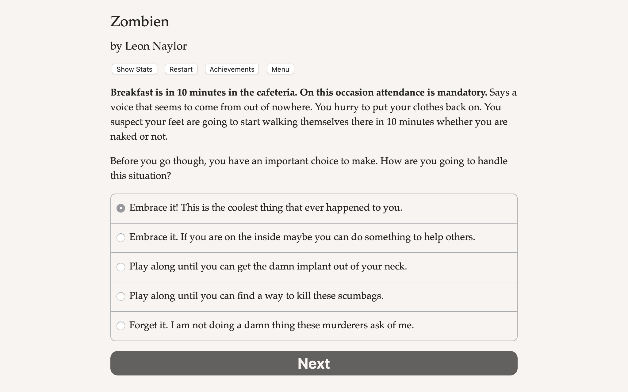 Zombien screenshot 4