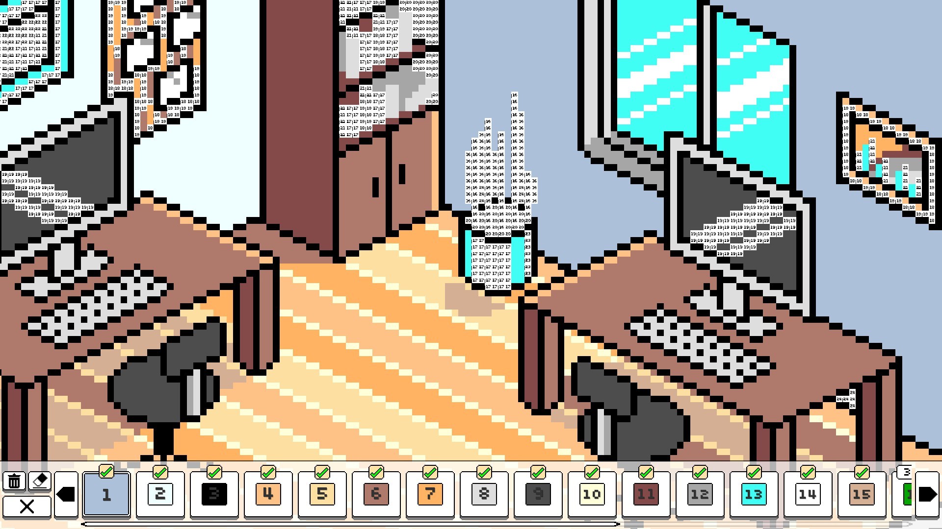 Coloring Pixels - Isometric Pack screenshot 2