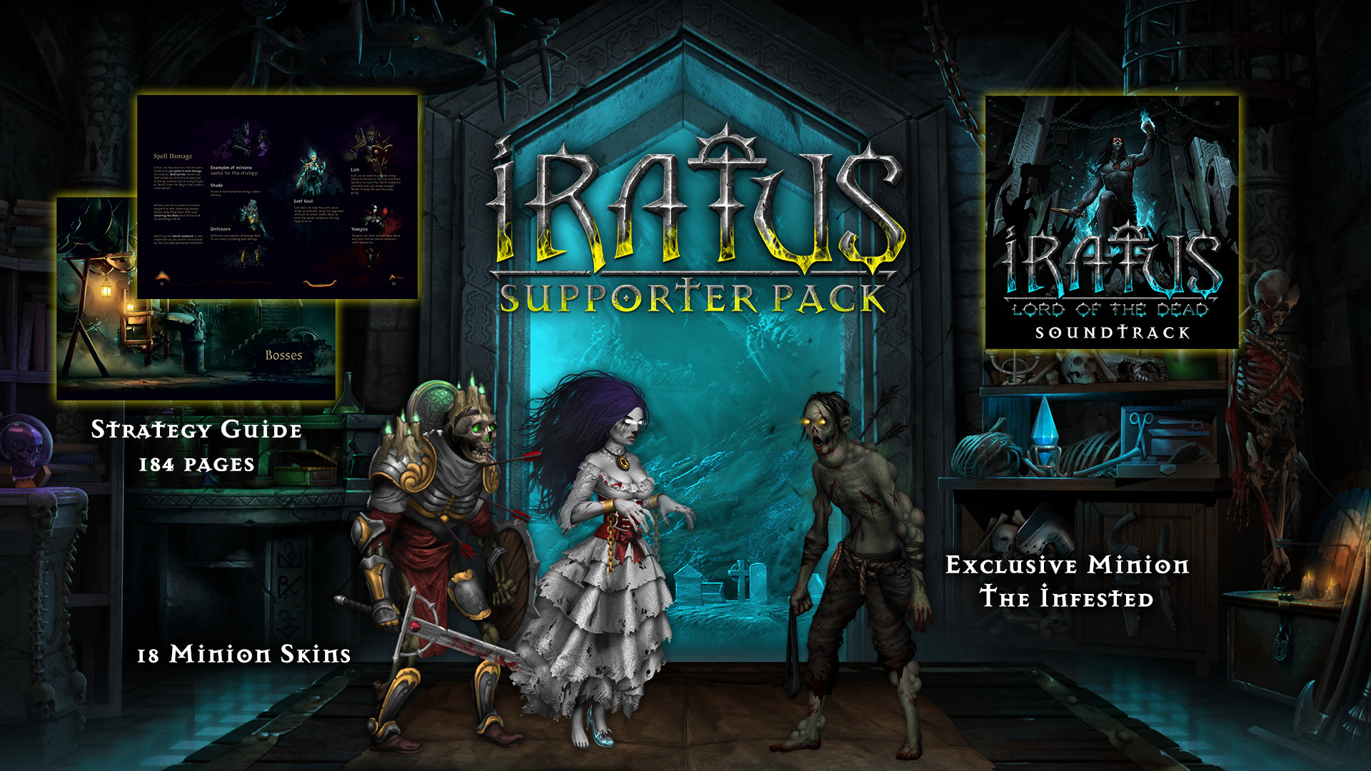 Iratus: Lord of the Dead - Supporter Pack screenshot 1