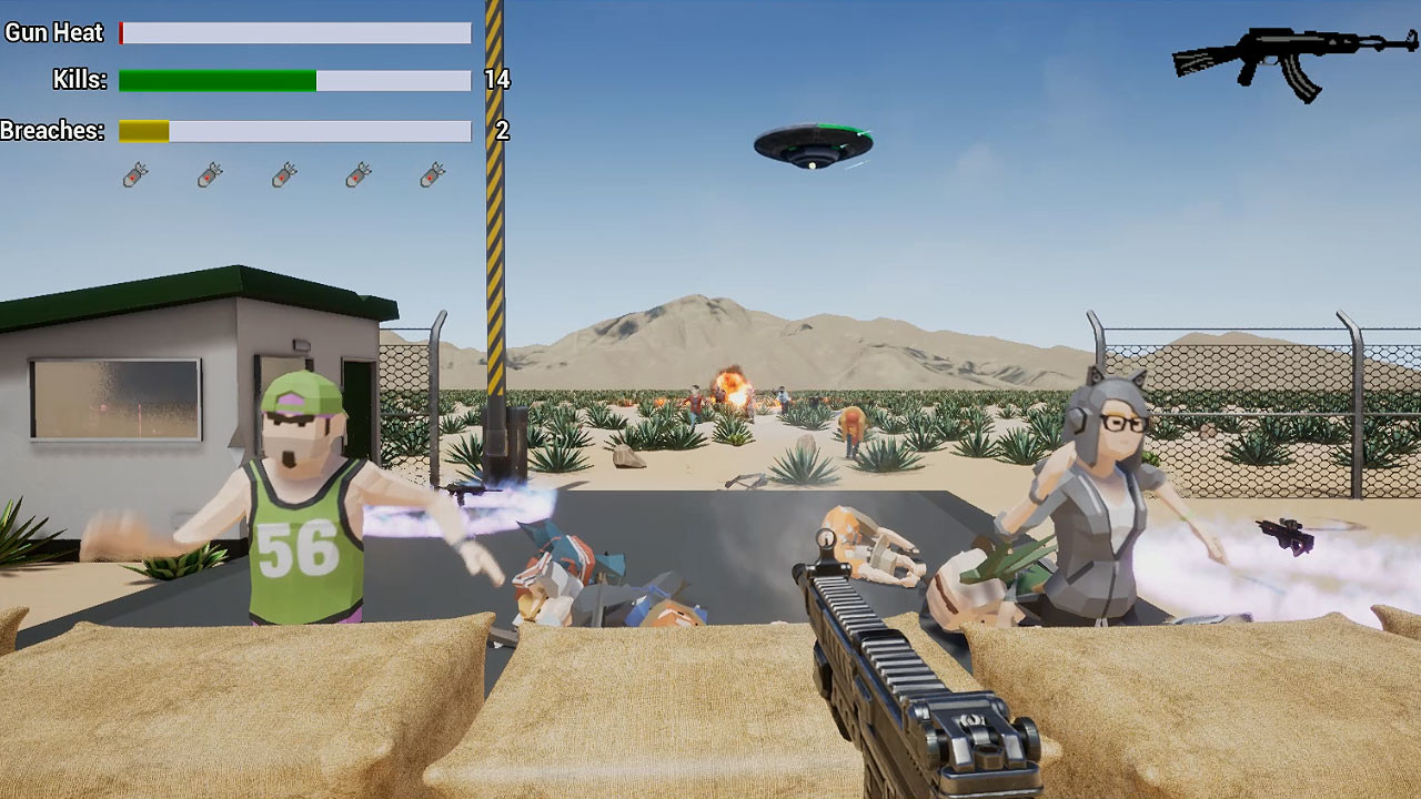 Raid on Area 51 screenshot 5