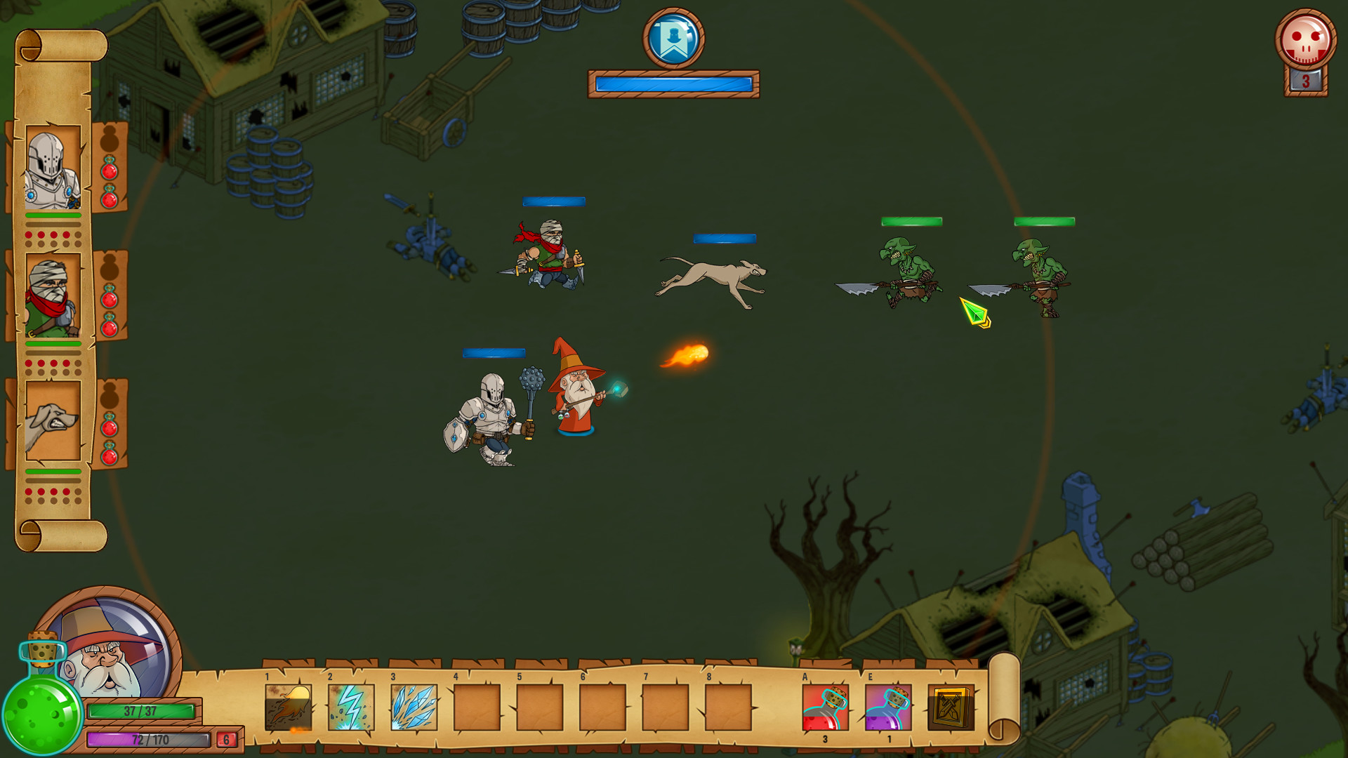 Heroic Mercenaries screenshot 1