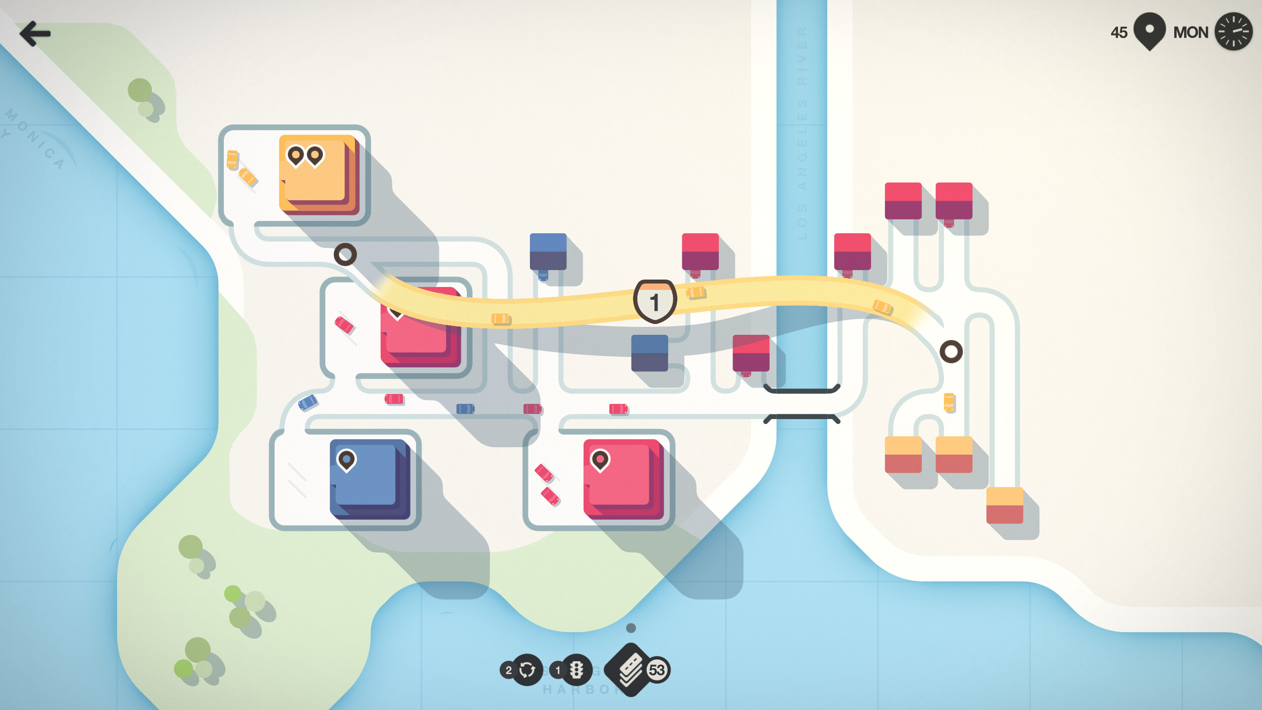Mini Motorways screenshot 1