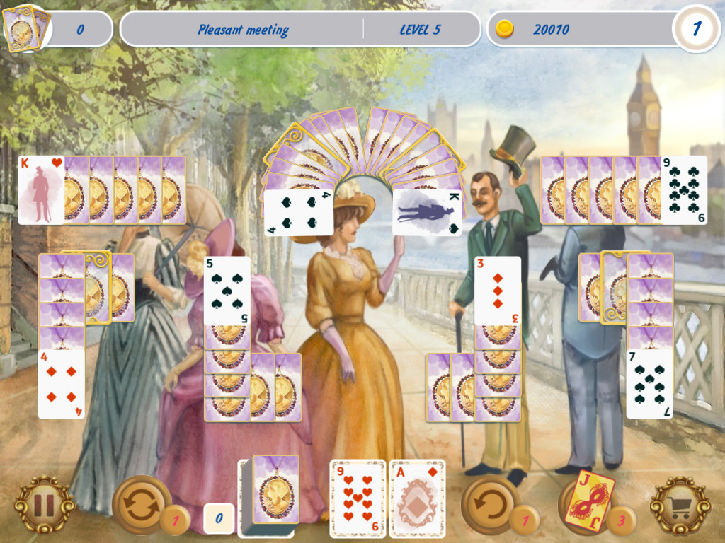 Solitaire Victorian Picnic screenshot 5