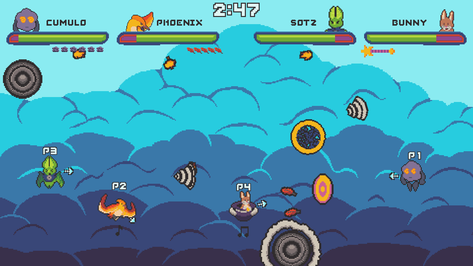 Floaty Fighters screenshot 1
