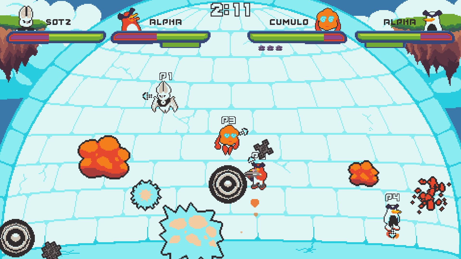 Floaty Fighters screenshot 3