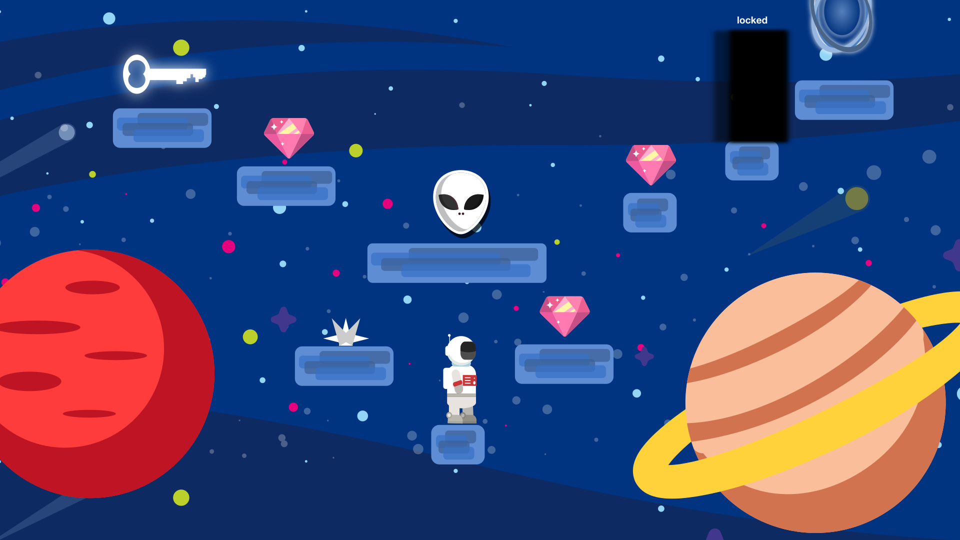 Astroplatformer screenshot 2