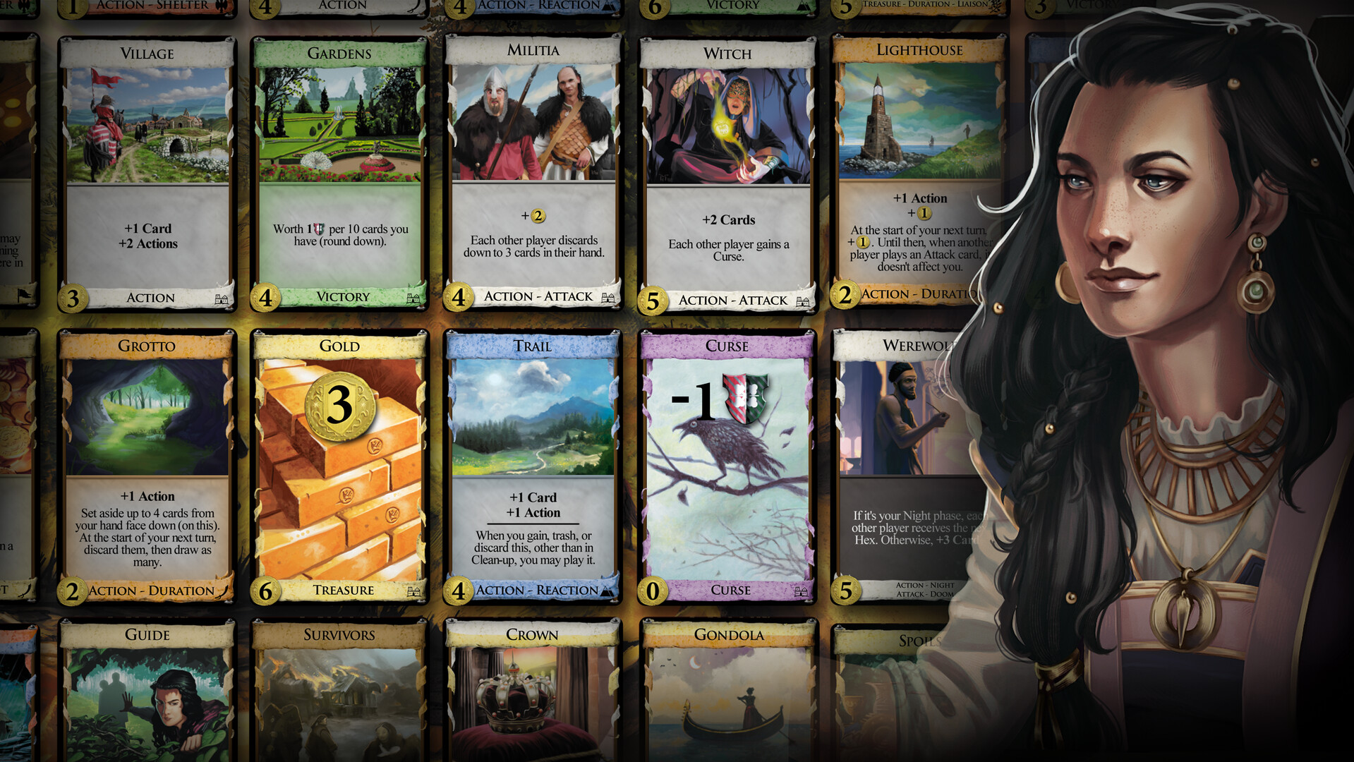 ドミニオン基本第二版➕陰謀➕移動動物園➕収穫祭➕錬金術➕ルネサンス