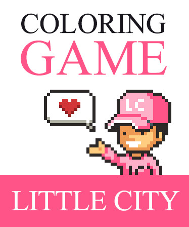 Coloring Game: Little City