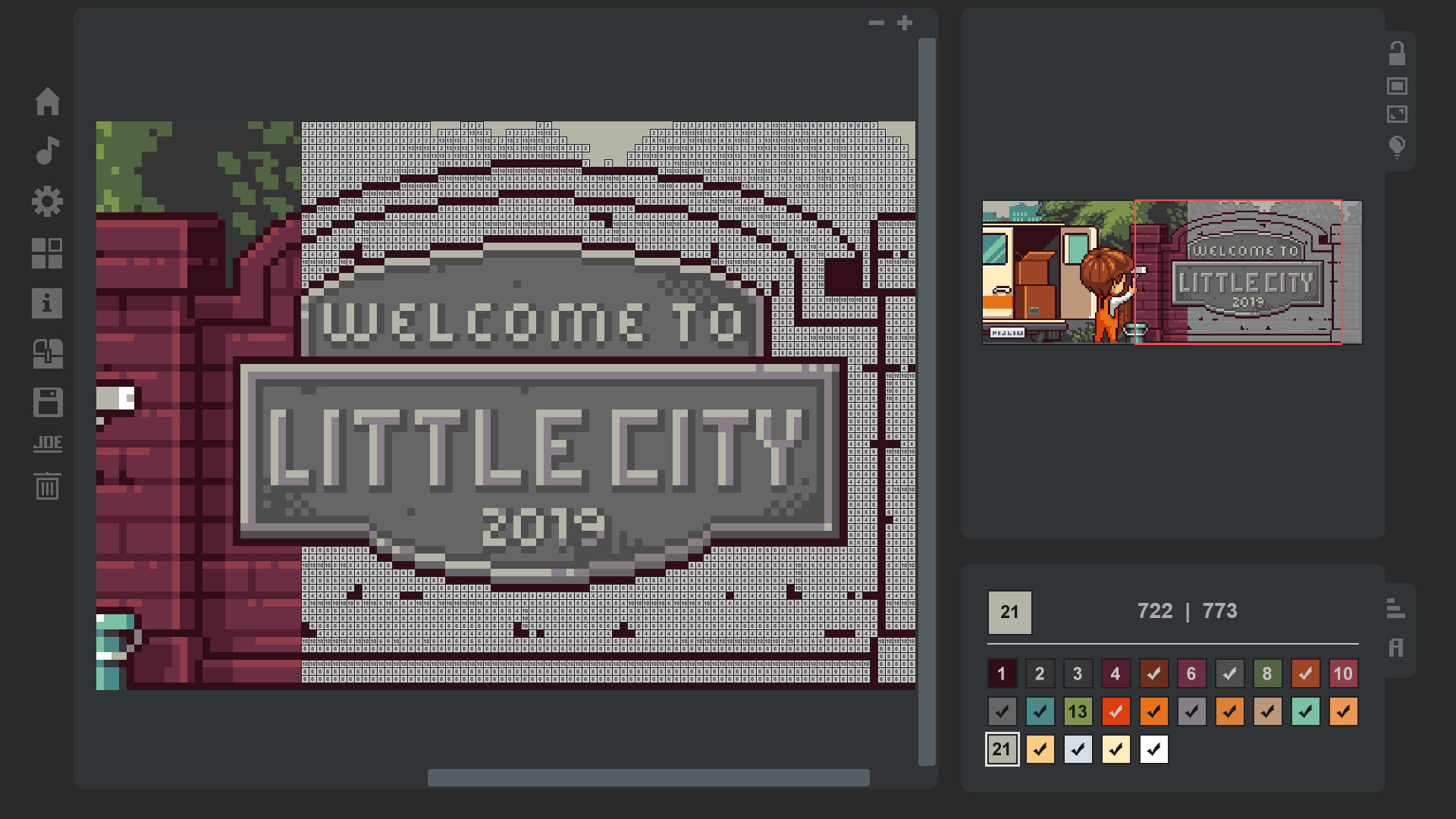Coloring Game: Little City screenshot 5