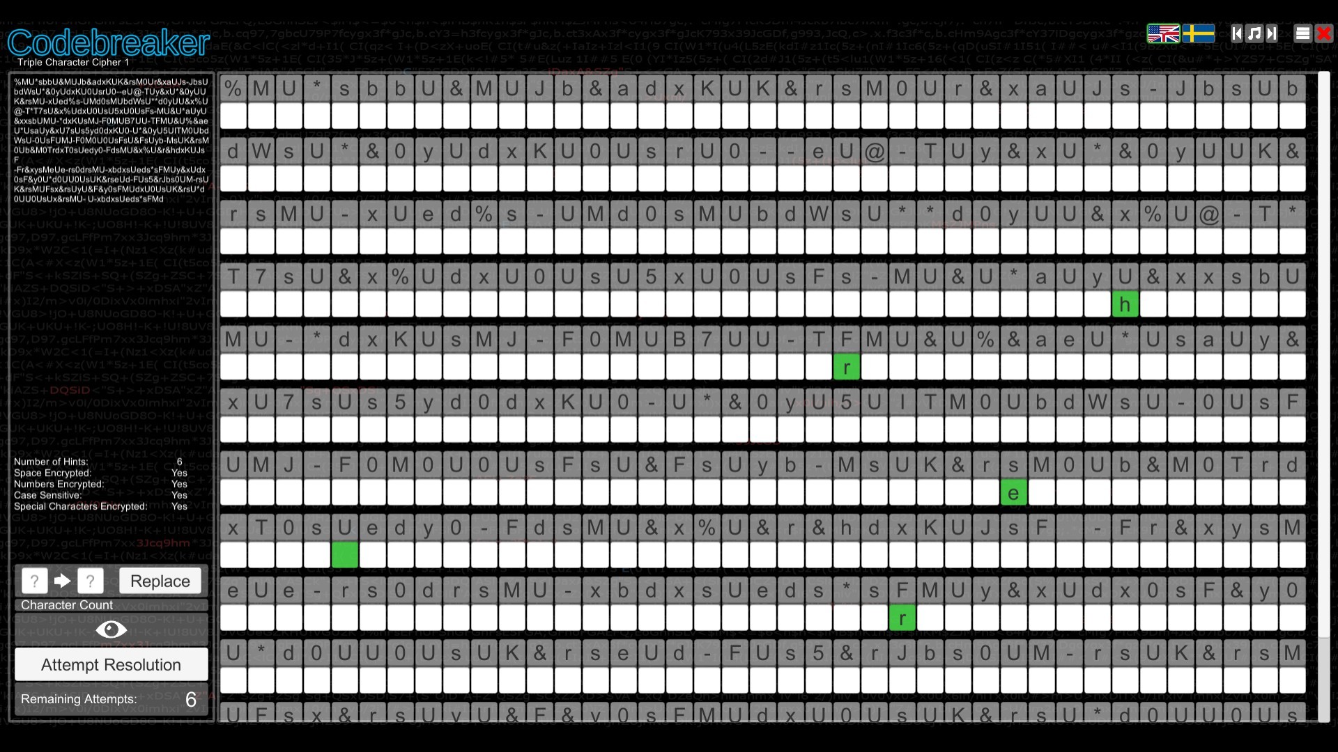 Codebreaker screenshot 23