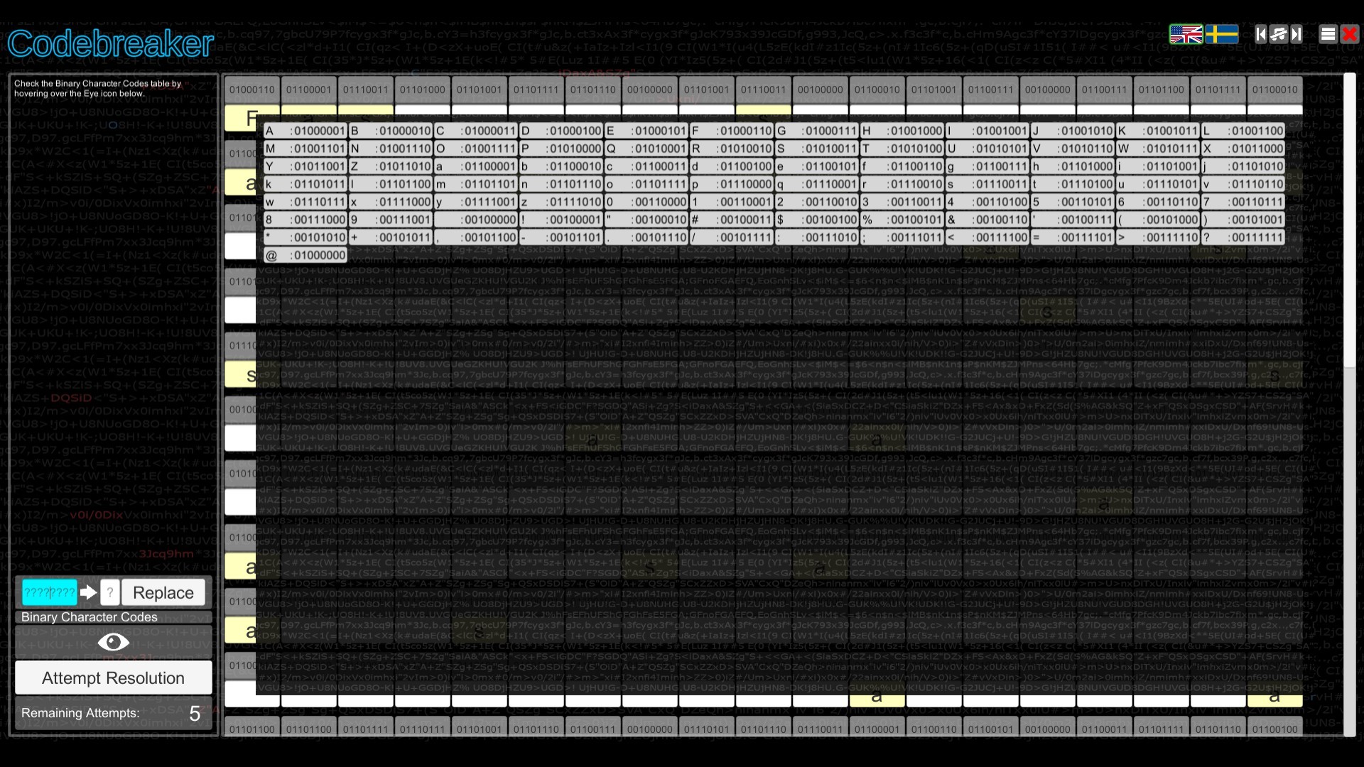 Codebreaker screenshot 9