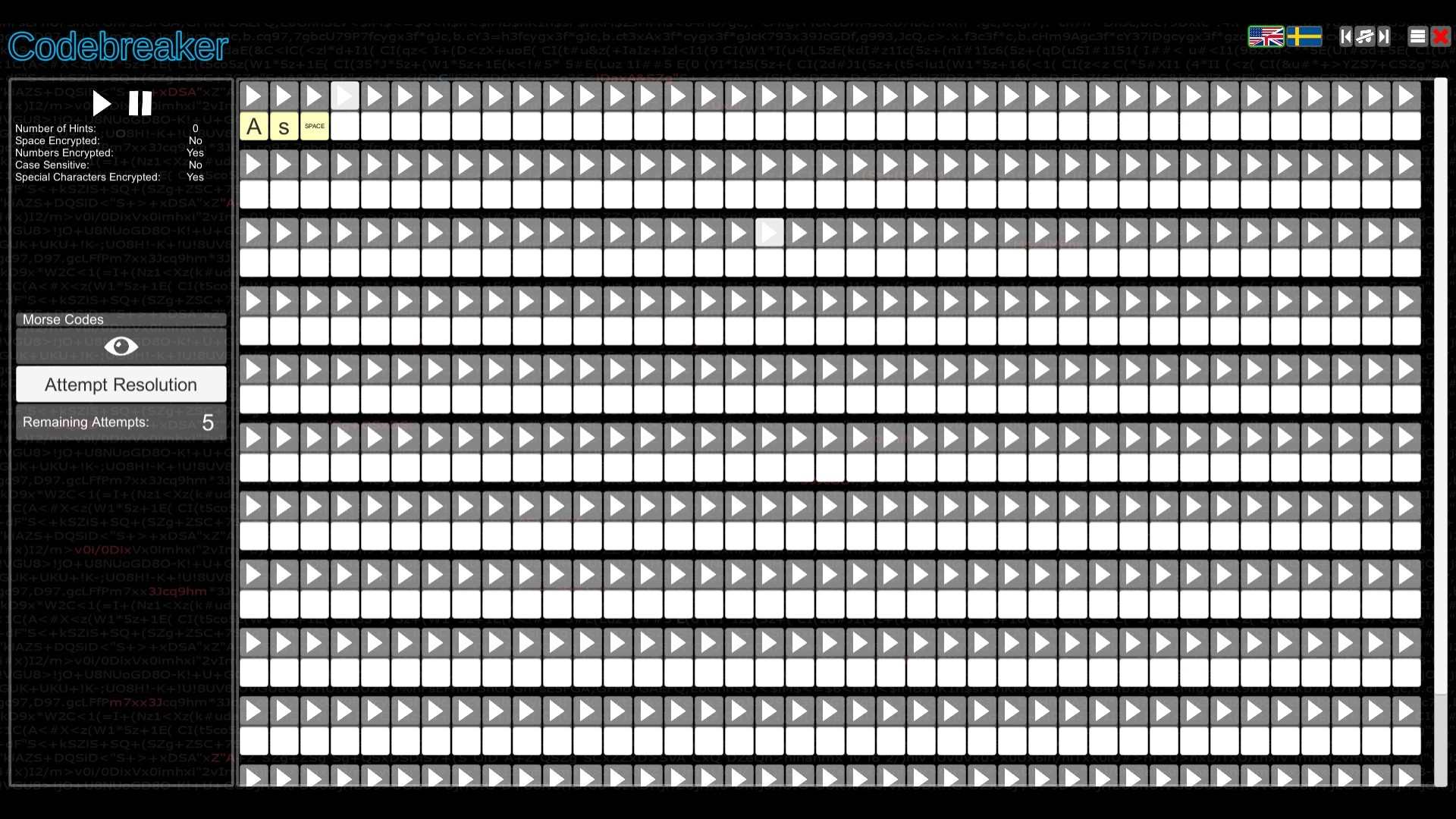 Codebreaker screenshot 5